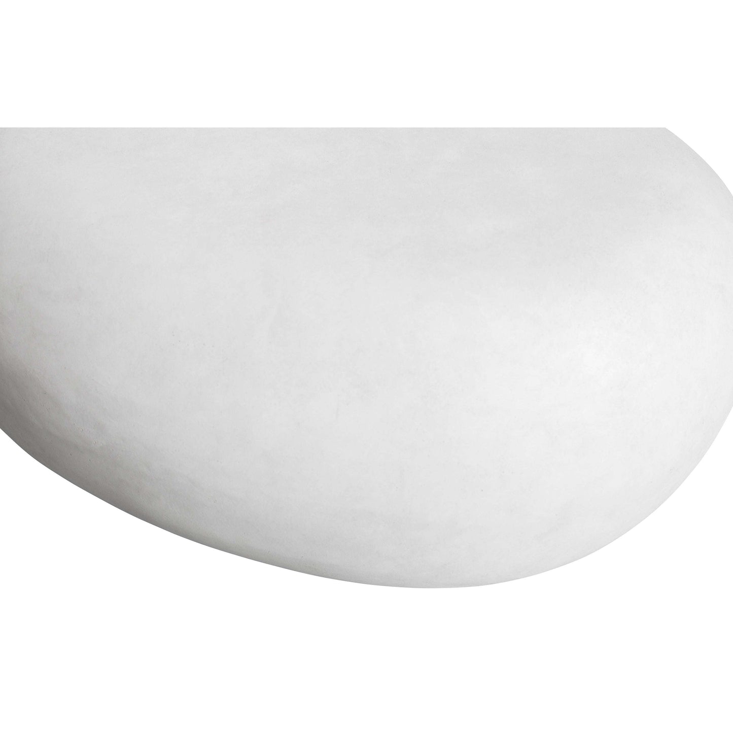 vtwonen Pebble bijzettafel betonlook wit