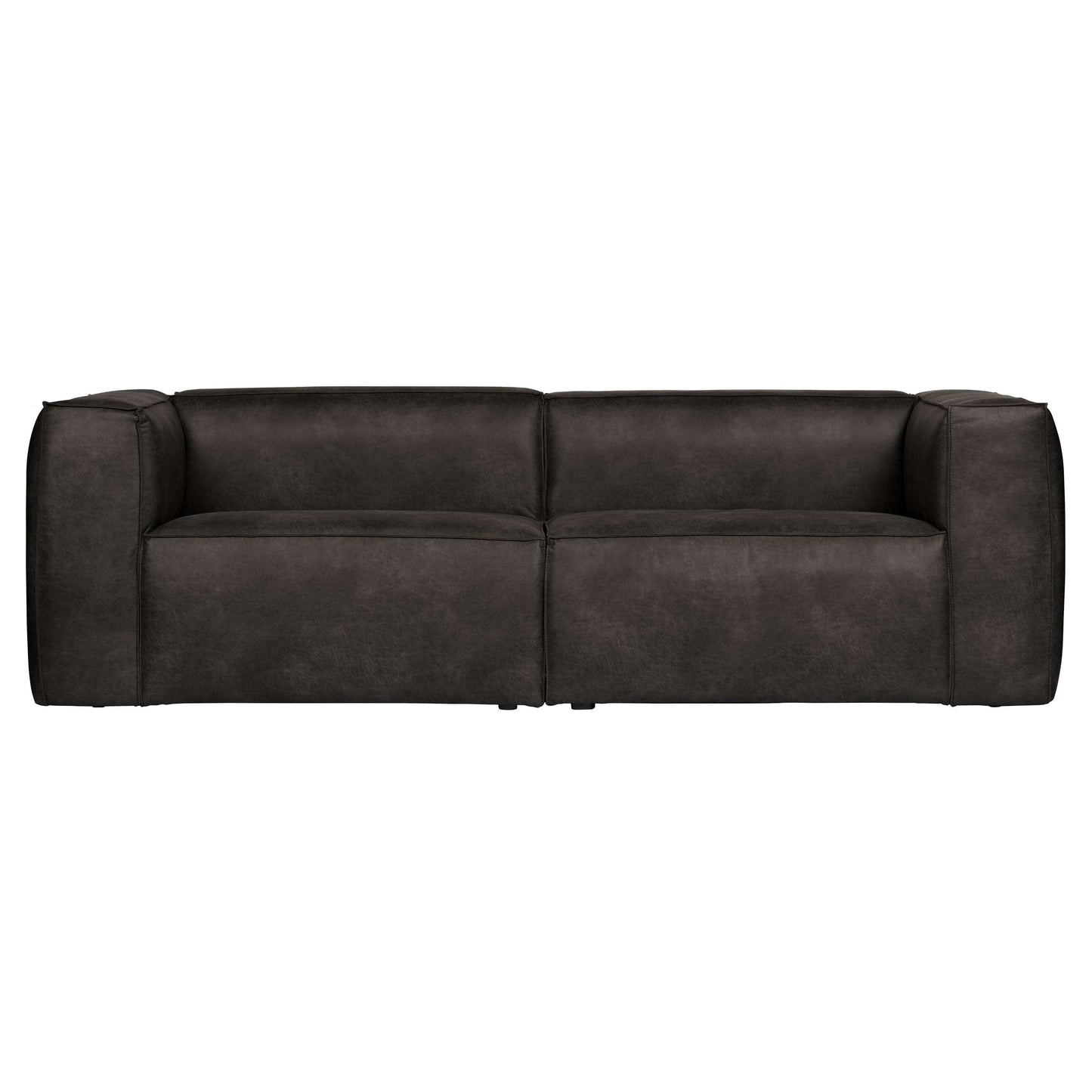WOOOD Bean 3,5-zits bank zwart
