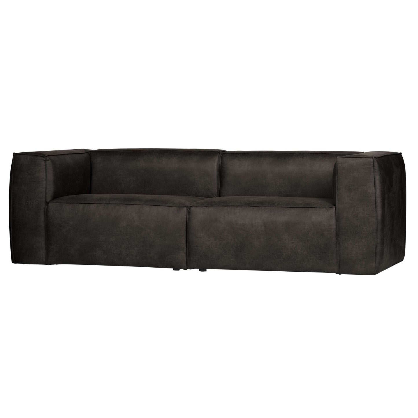 WOOOD Bean 3,5-zits bank zwart