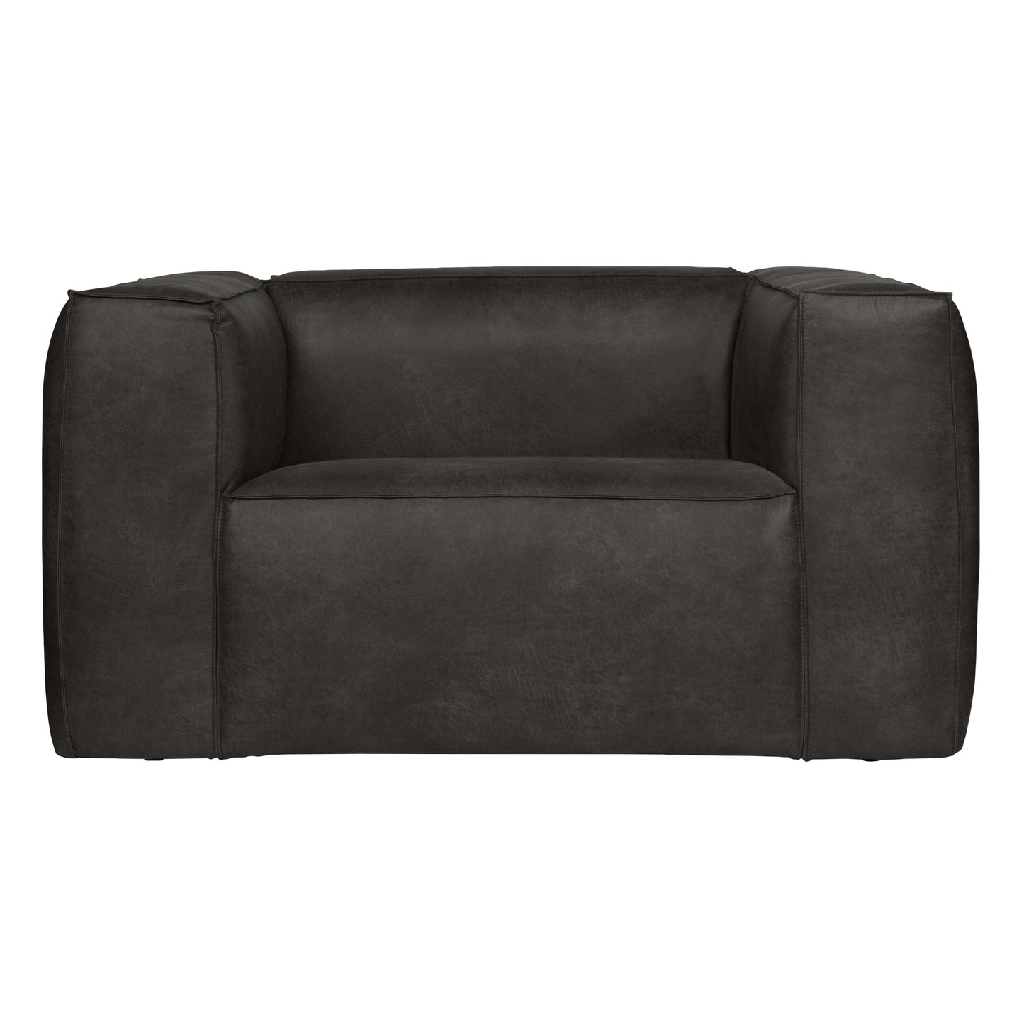 WOOOD Bean fauteuil zwart