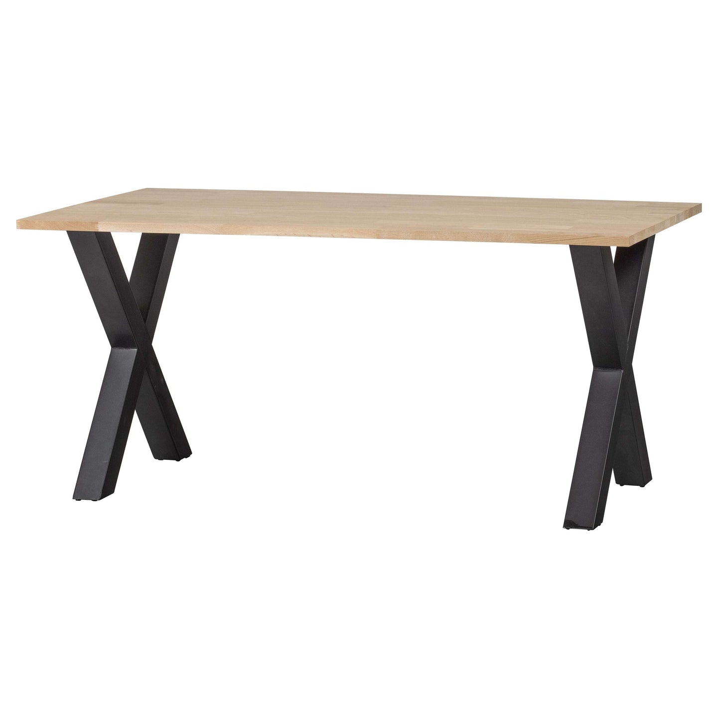 WOOOD Combi-tablo: eiken 180x90 met Alkmaar poot onbehandeld