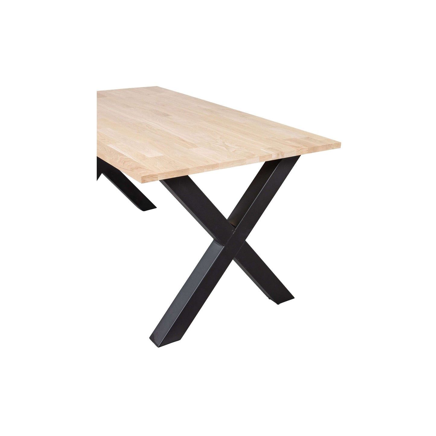 WOOOD Combi-tablo: eiken 180x90 met Alkmaar poot onbehandeld