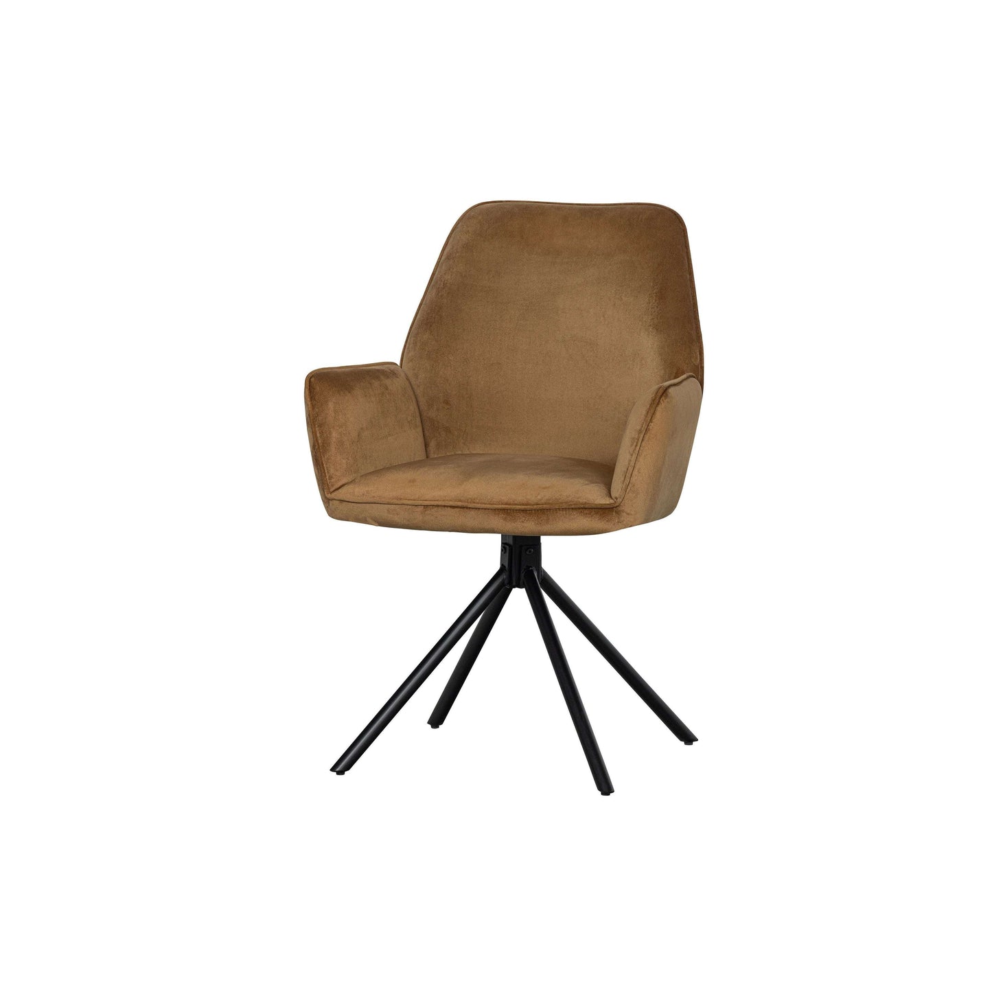 WOOOD Exclusive Amber eetkamerstoel bruin