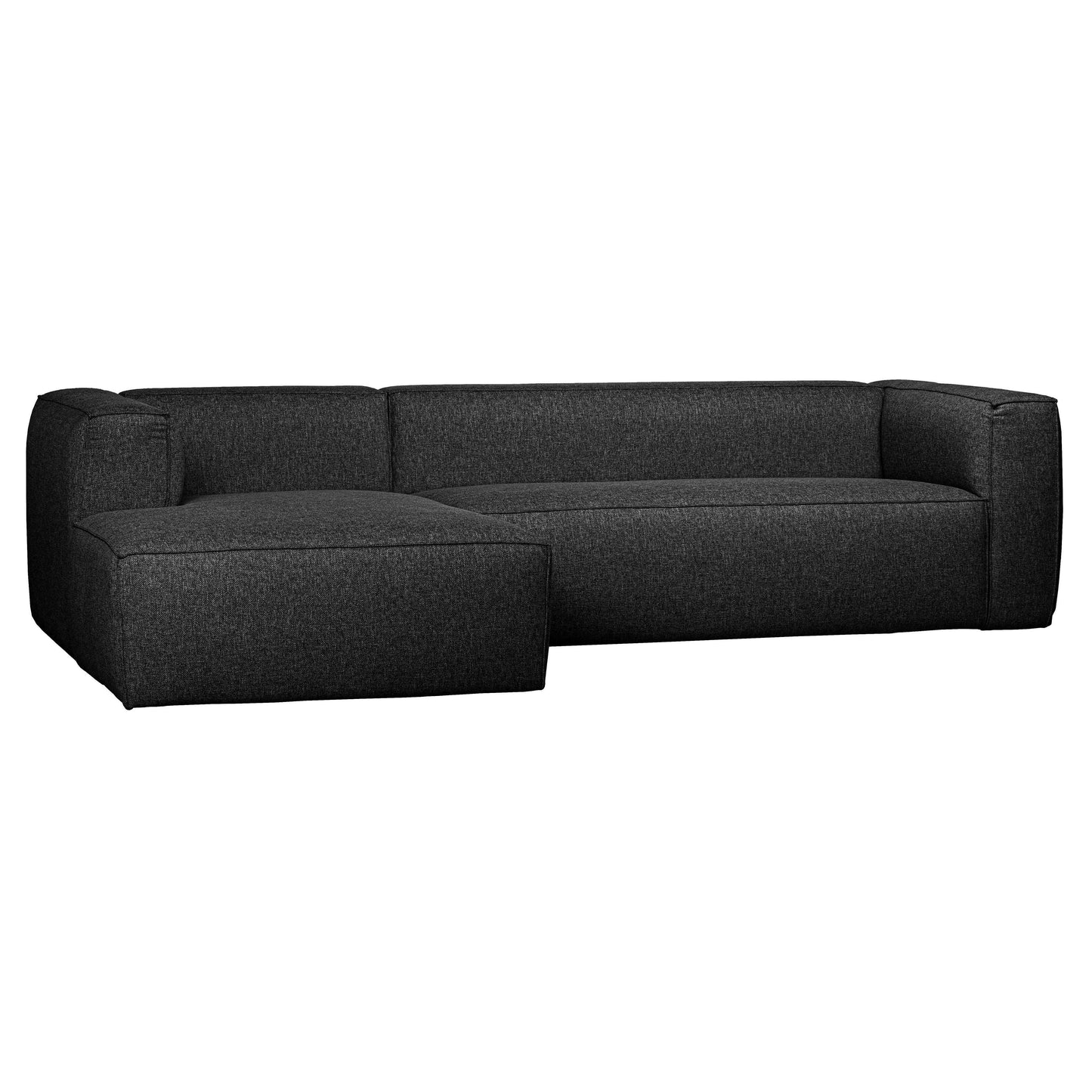 WOOOD Exclusive Bean hoekbank links inclusief kussens grijs