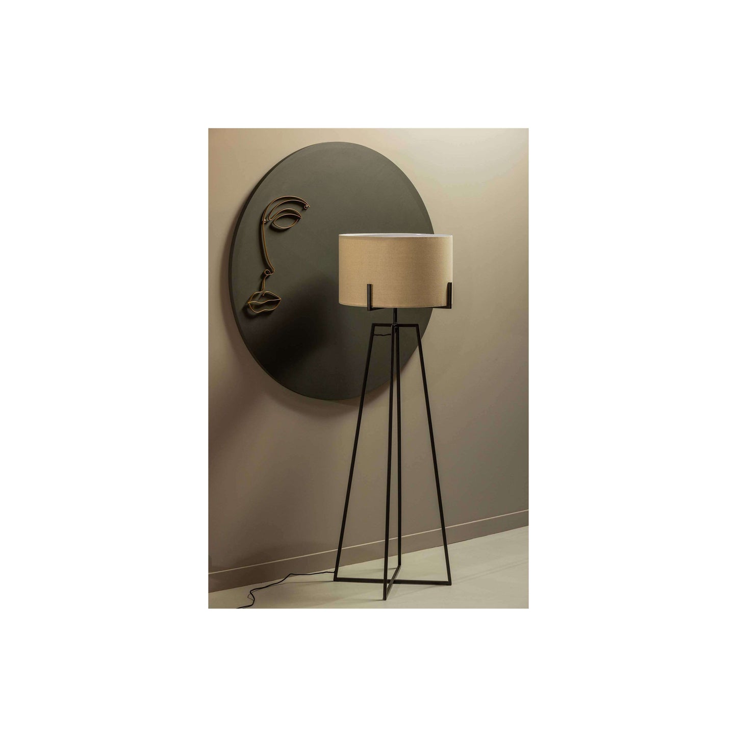 WOOOD Exclusive Holly vloerlamp naturel