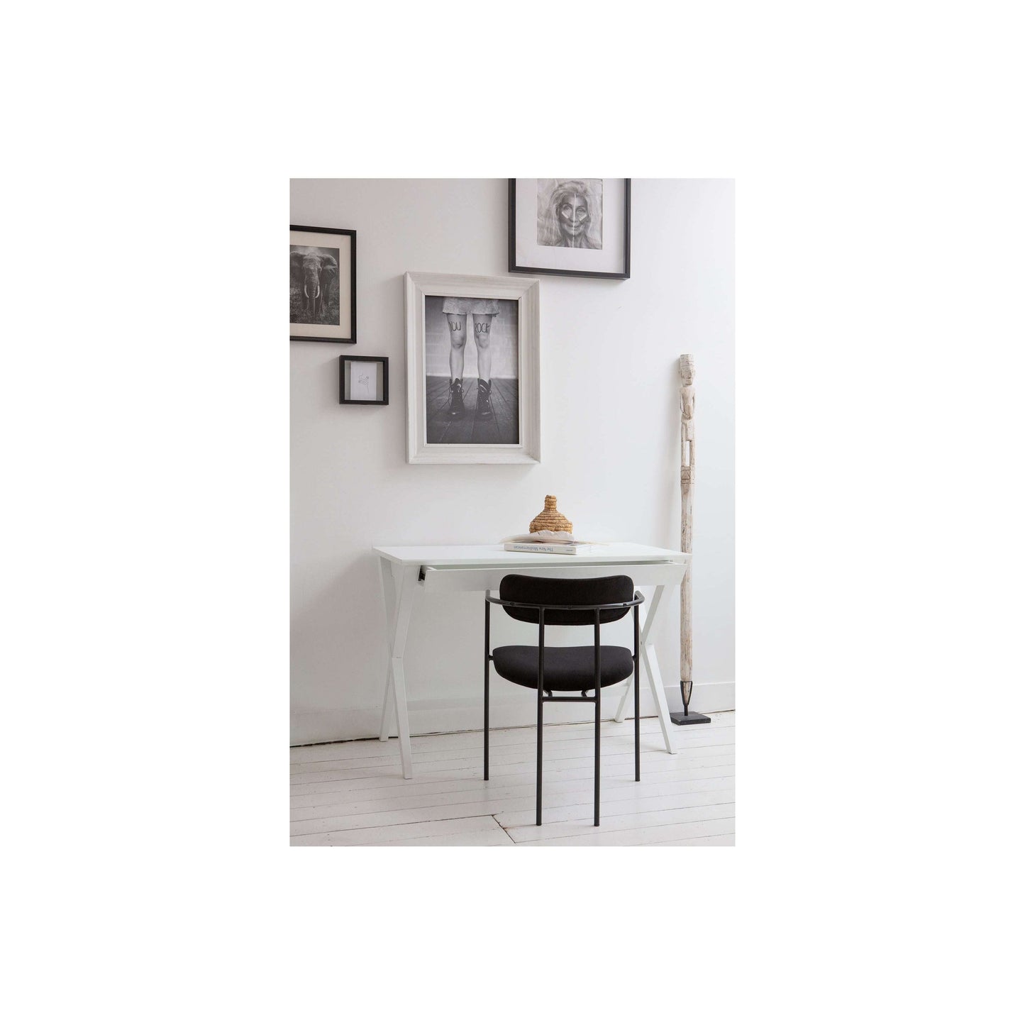 WOOOD Exclusive Ivy eetkamerstoel zwart