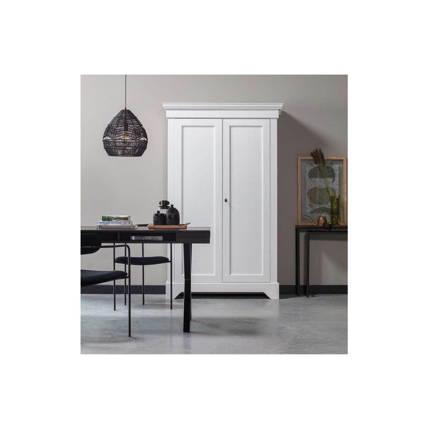 WOOOD Exclusive Ivy eetkamerstoel zwart