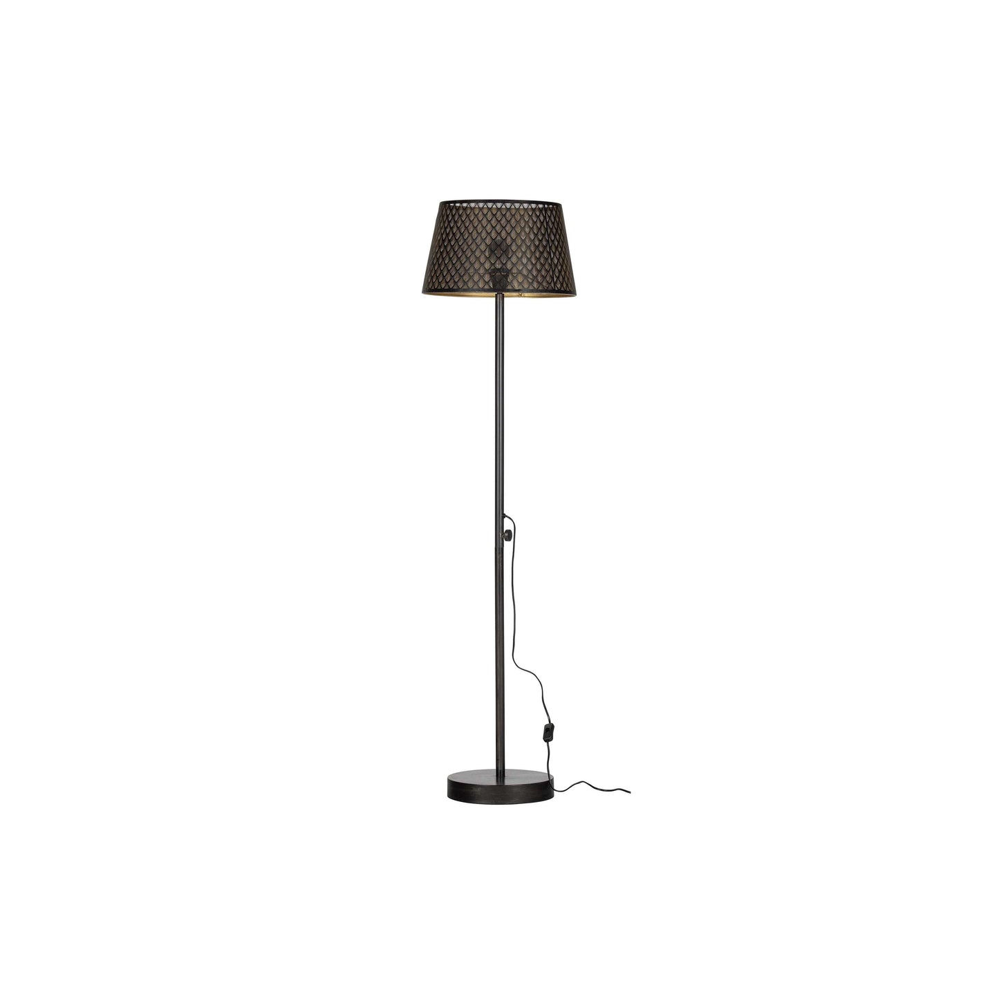 WOOOD Exclusive Kars vloerlamp zwart/brons