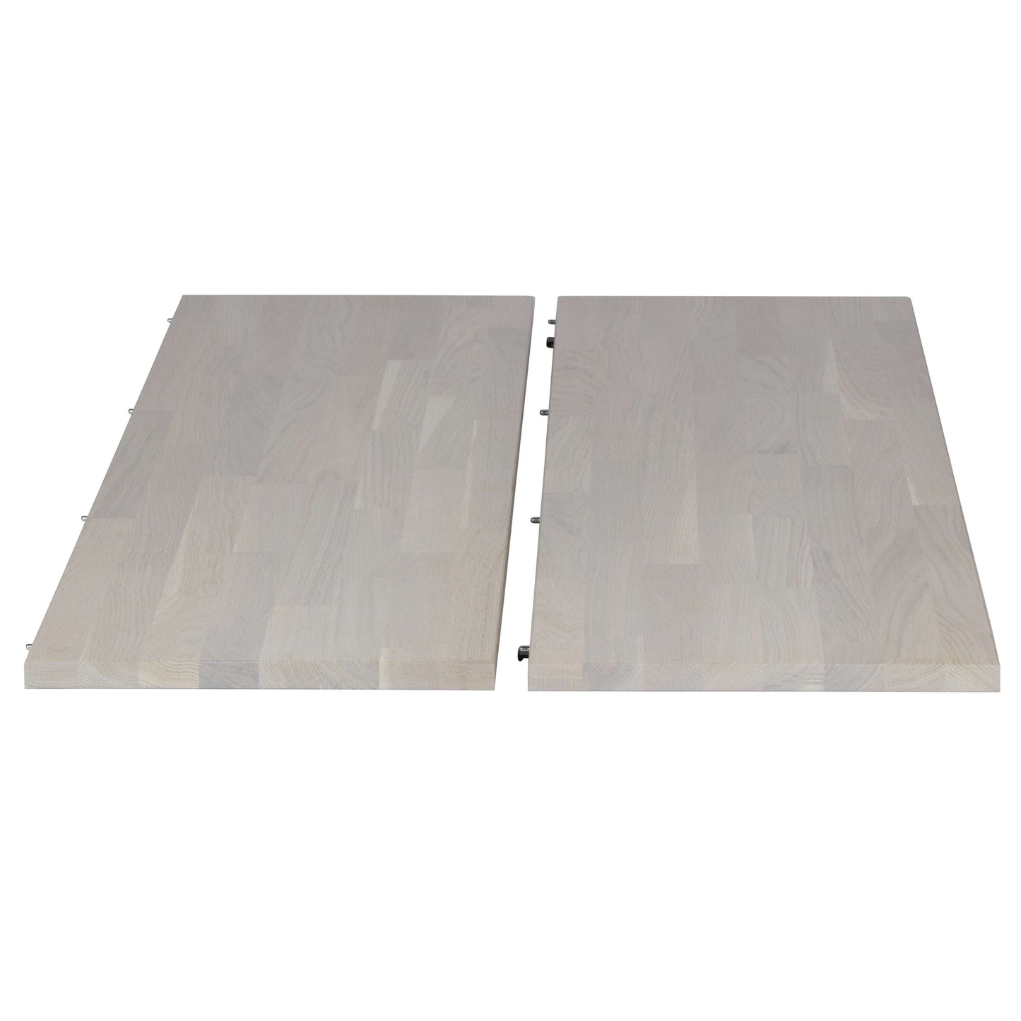 WOOOD Exclusive Lange jan uitschuifbare eettafel rond naturel