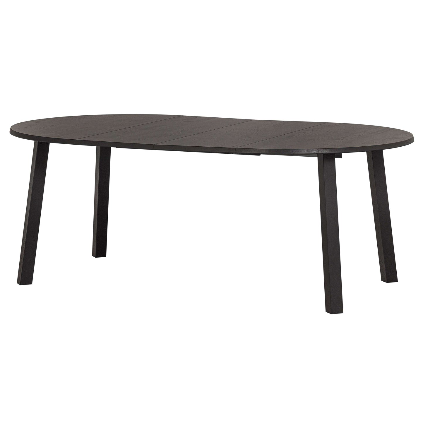 WOOOD Exclusive Lange jan uitschuifbare eettafel zwart