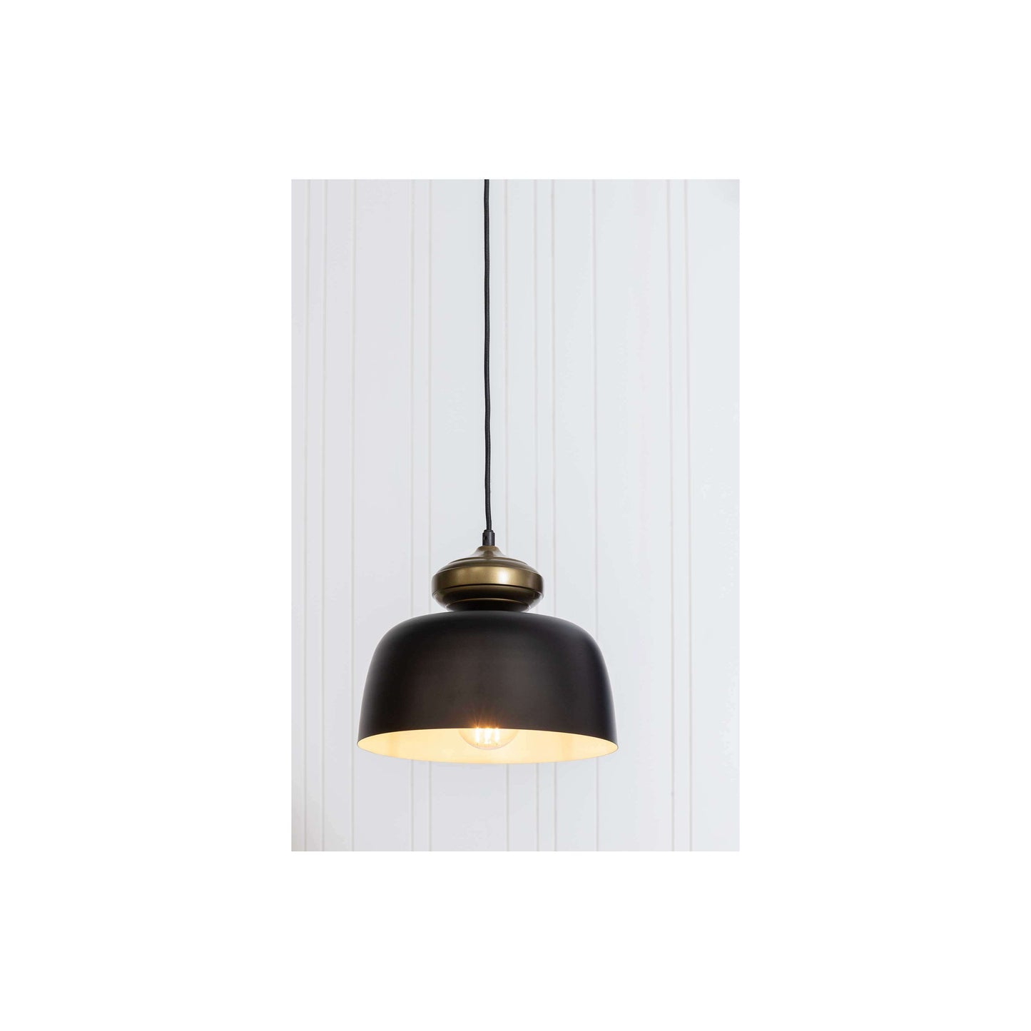 WOOOD Exclusive Linne hanglamp zwart