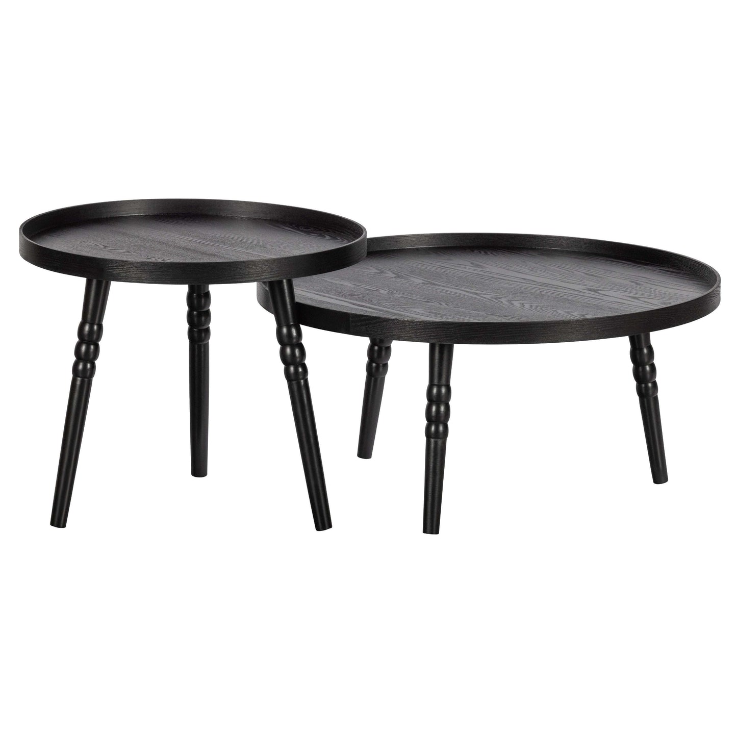 WOOOD Exclusive Ponto bijzettafel zwart