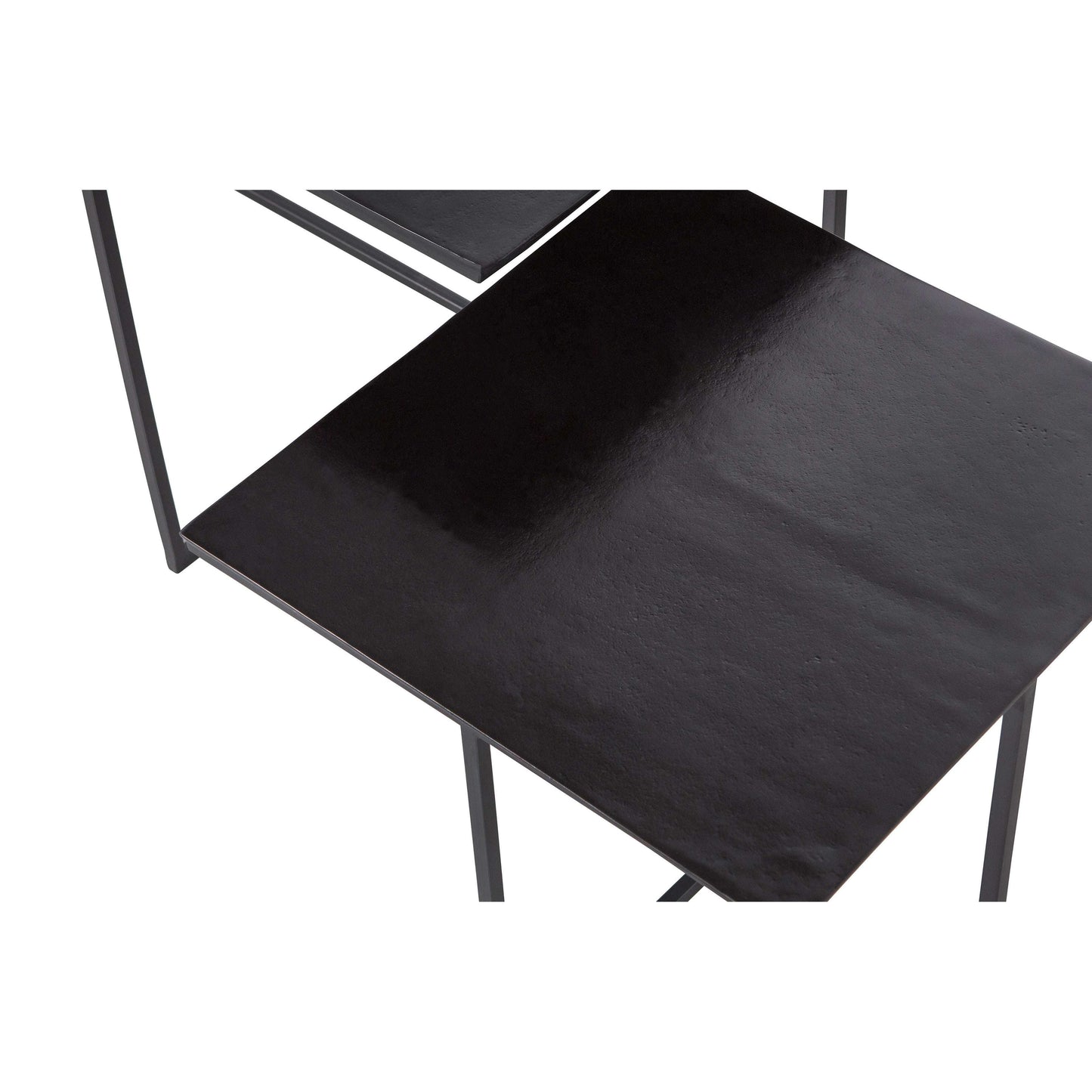 WOOOD Exclusive Set van 2 - olan bijzettafels bruin