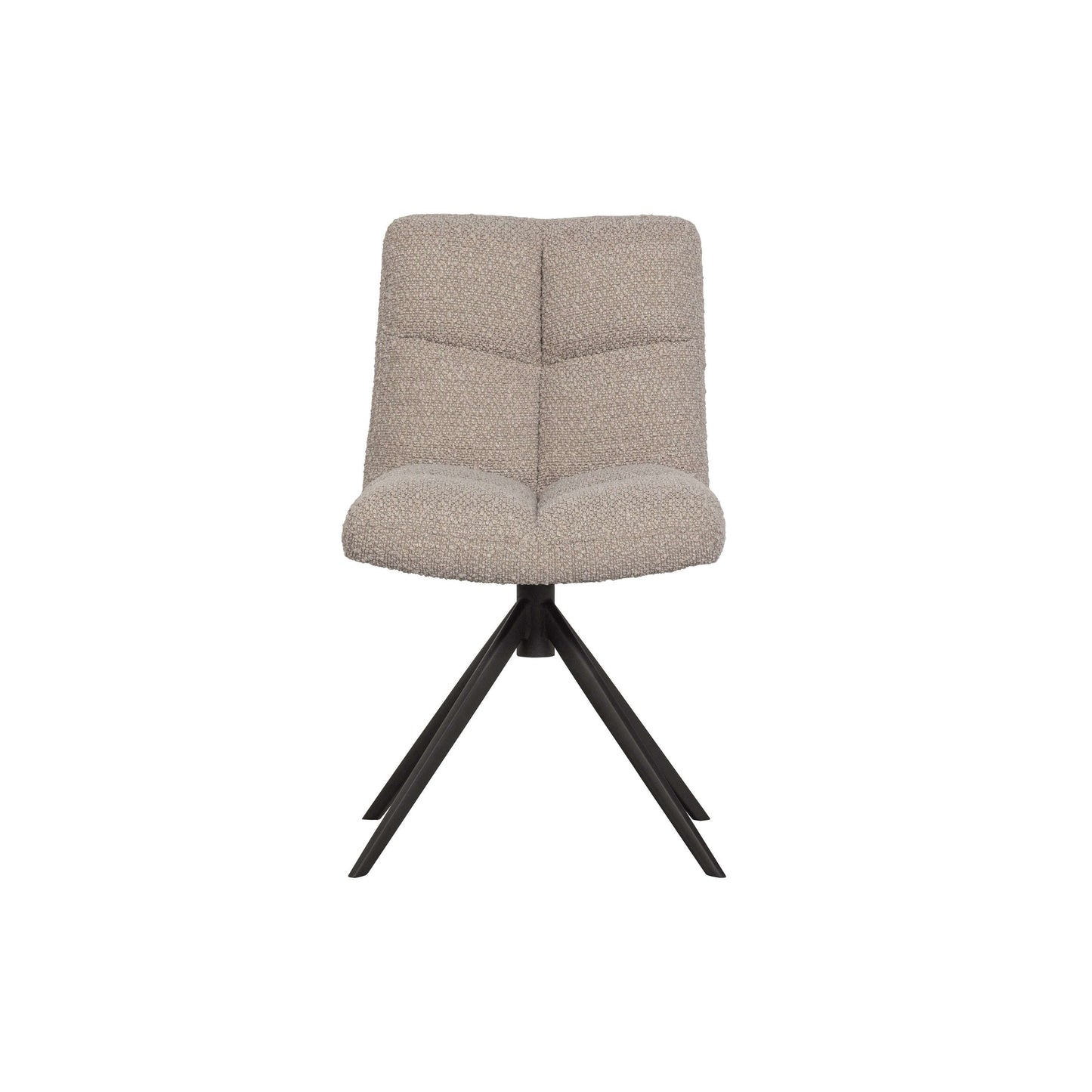 WOOOD Exclusive Vinny eetkamerstoel boucle zand
