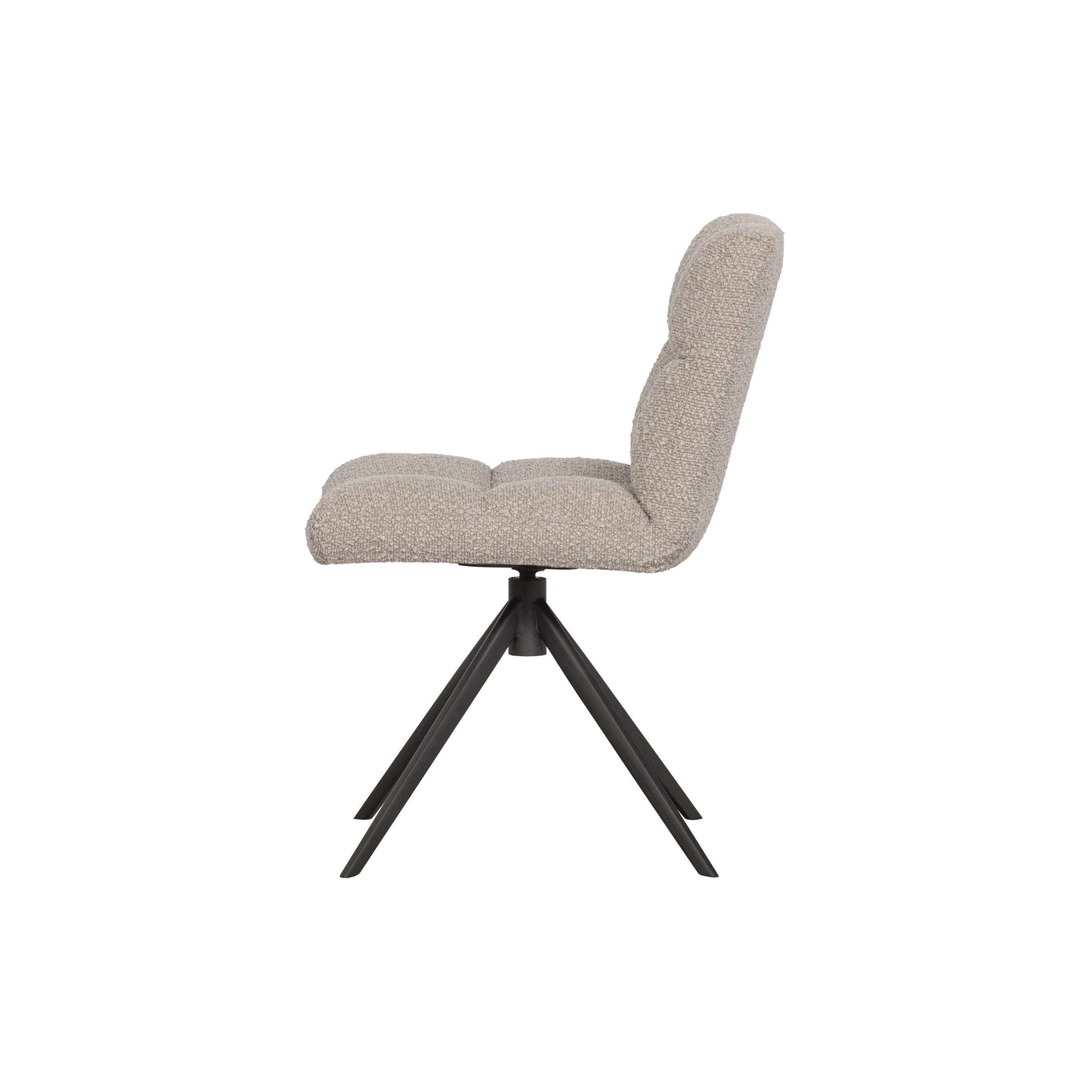 WOOOD Exclusive Vinny eetkamerstoel boucle zand