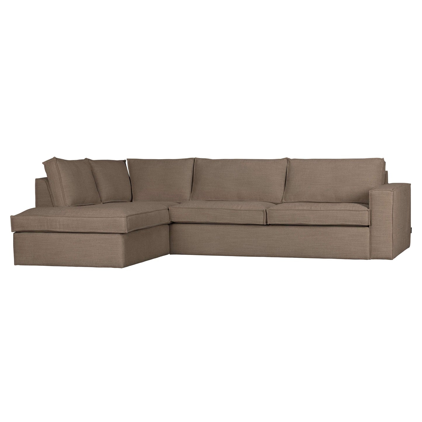 WOOOD Freddie hoekbank links taupe