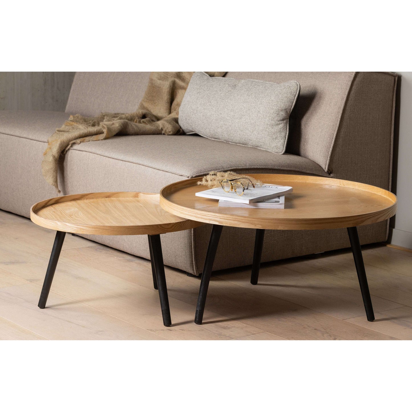 WOOOD Mesa bijzettafel l naturel