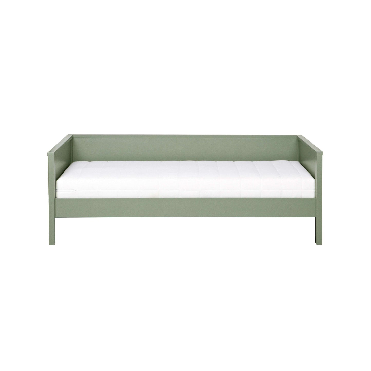 WOOOD Nikki bedbank (exclusief lade) groen