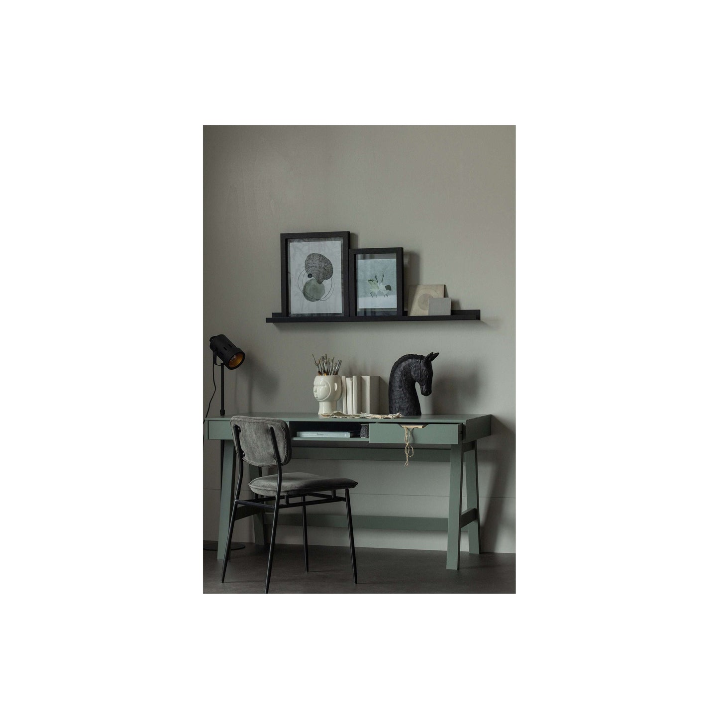 WOOOD Nikki bureau groen
