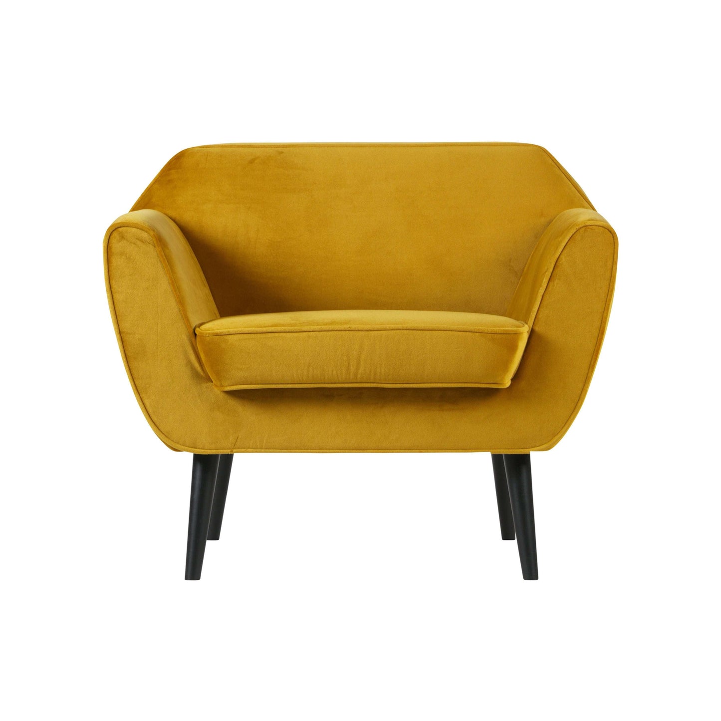 WOOOD Rocco fauteuil geel