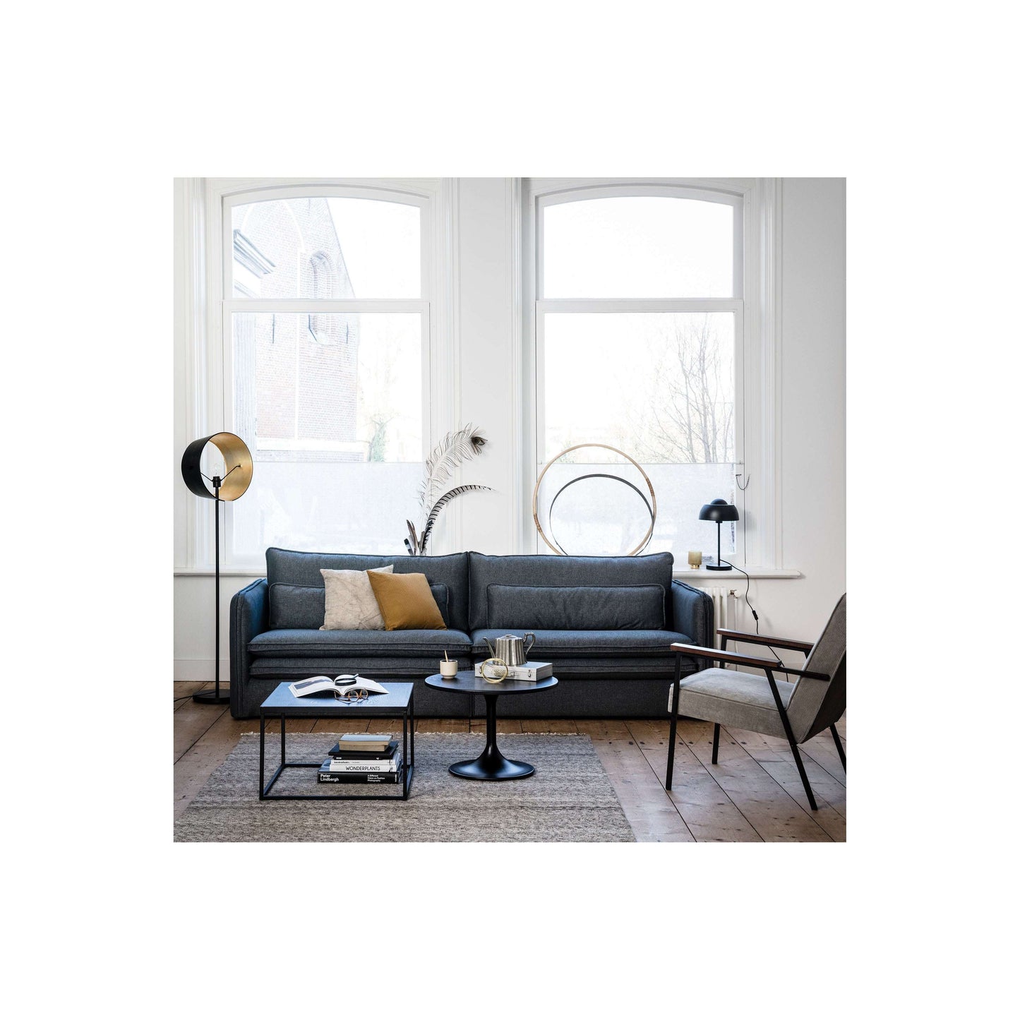 WOOOD Sally fauteuil groen