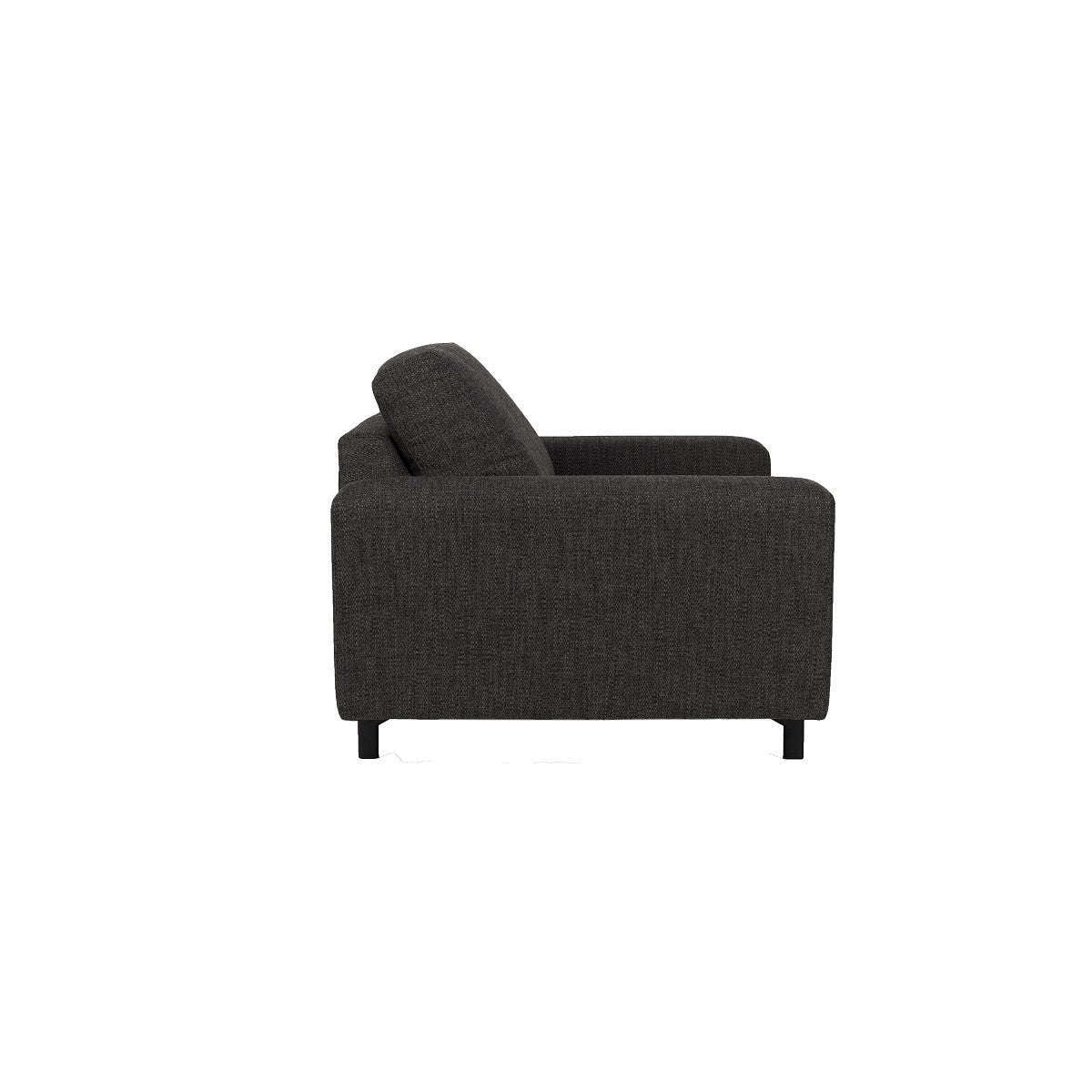 Zuiver bank jean 1-zits antraciet 90 x 97 x 80 cm