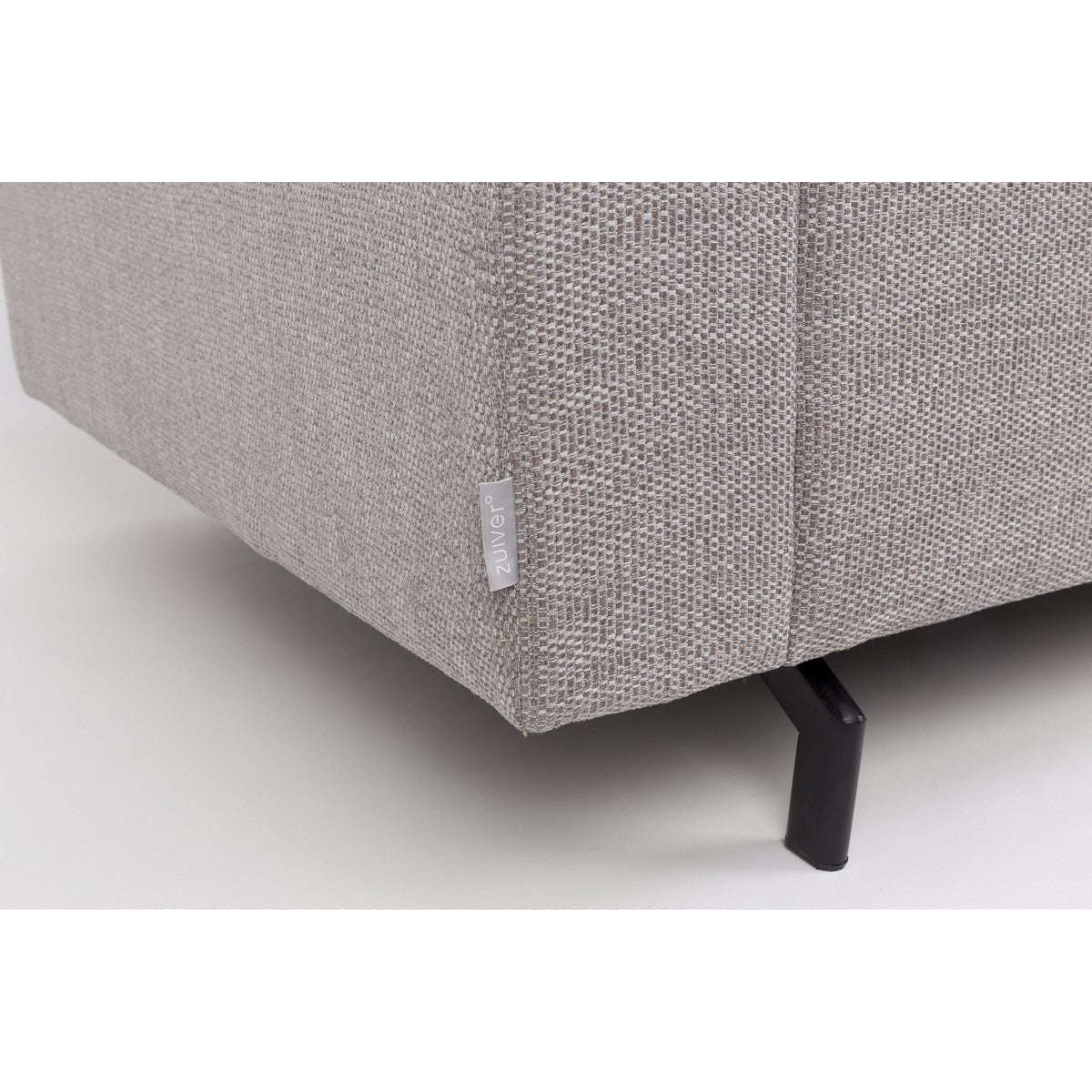 Zuiver bank jean 2,5-zits grijs 90 x 204 x 80 cm