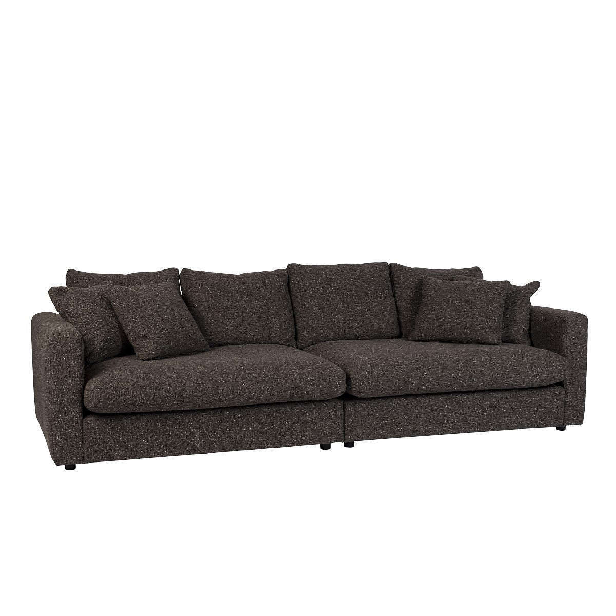 Zuiver bank sense 3-zits espresso 113 x 266 x 85 cm