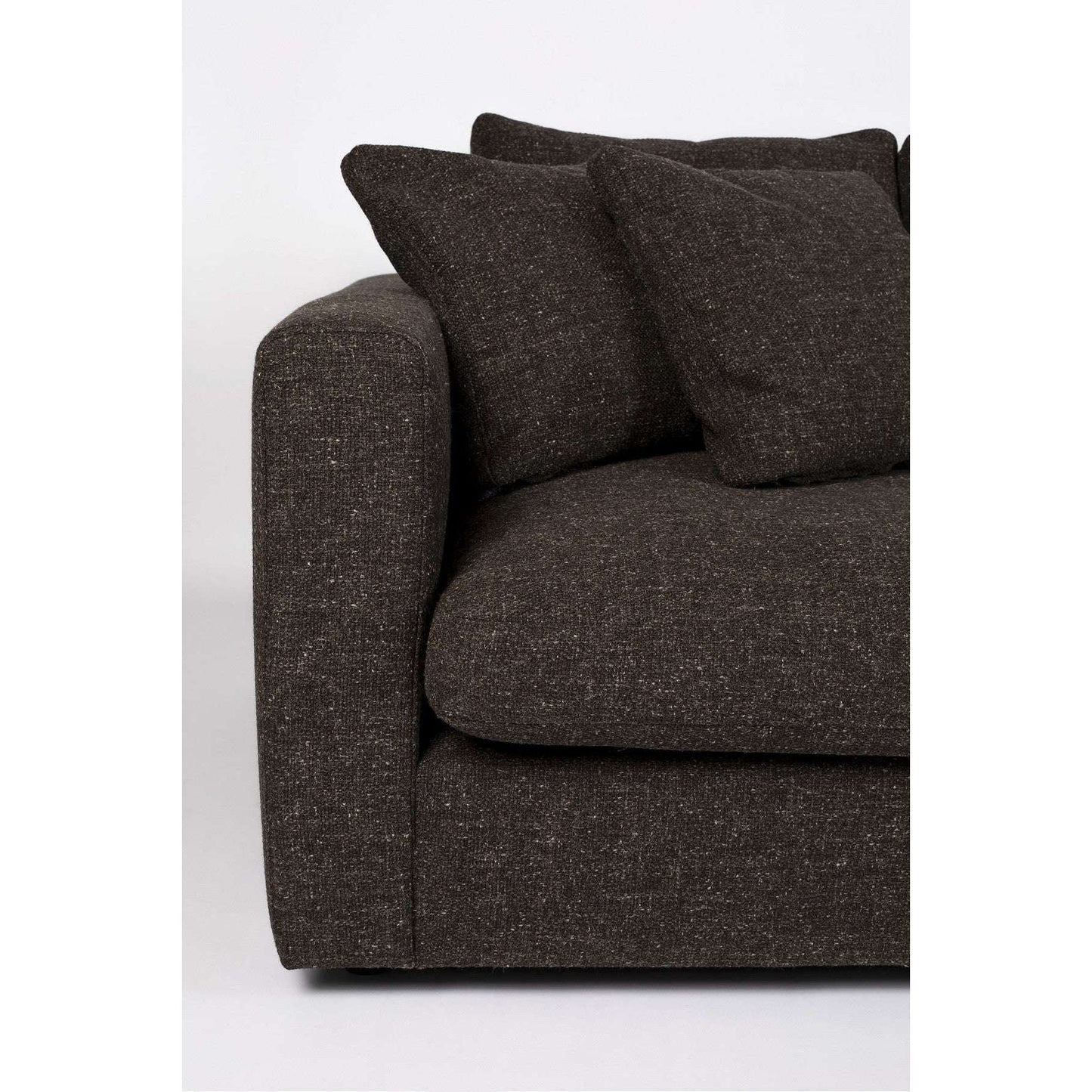 Zuiver bank sense 3-zits espresso 113 x 266 x 85 cm