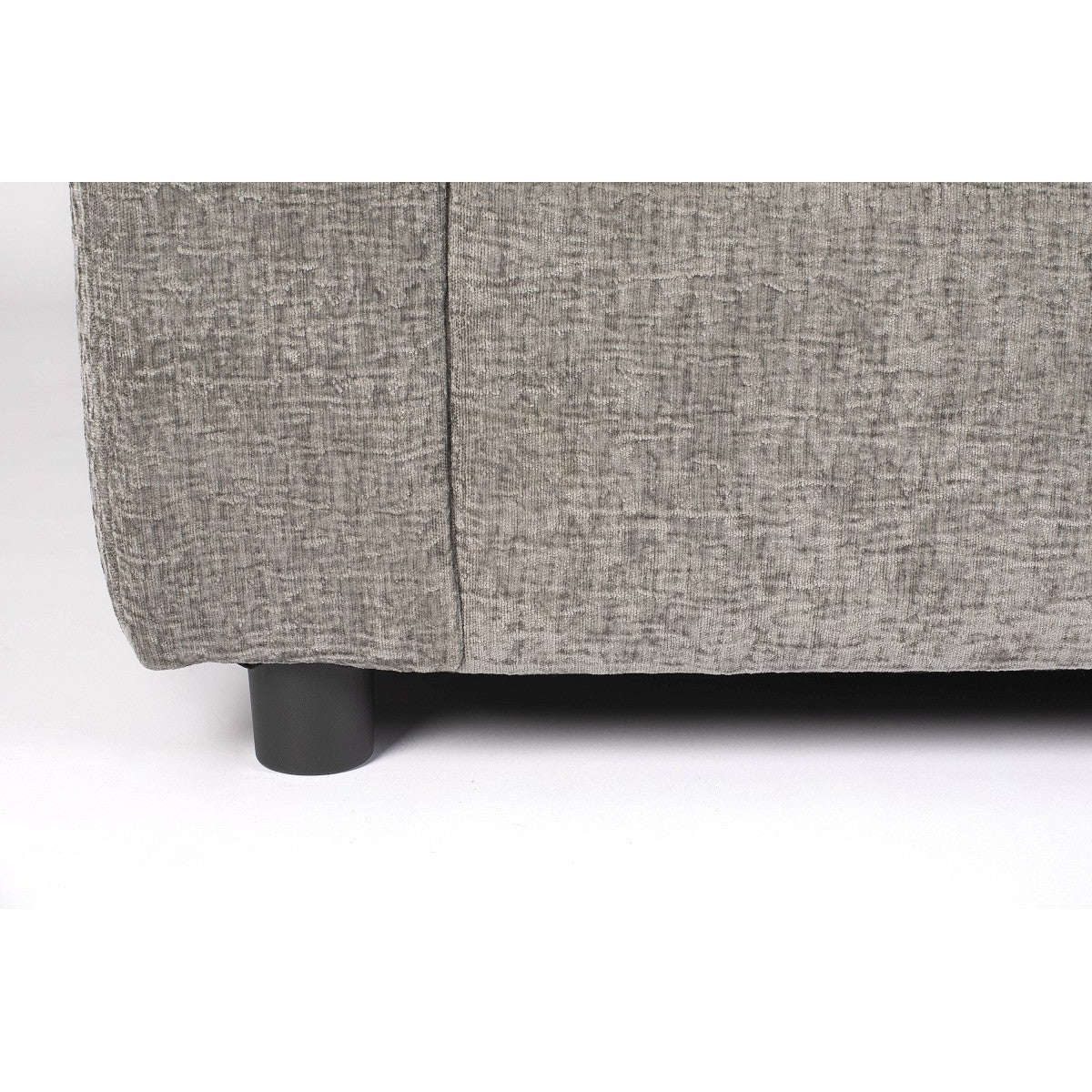 Zuiver bank sense 3-zits grijs soft 113 x 266 x 85 cm