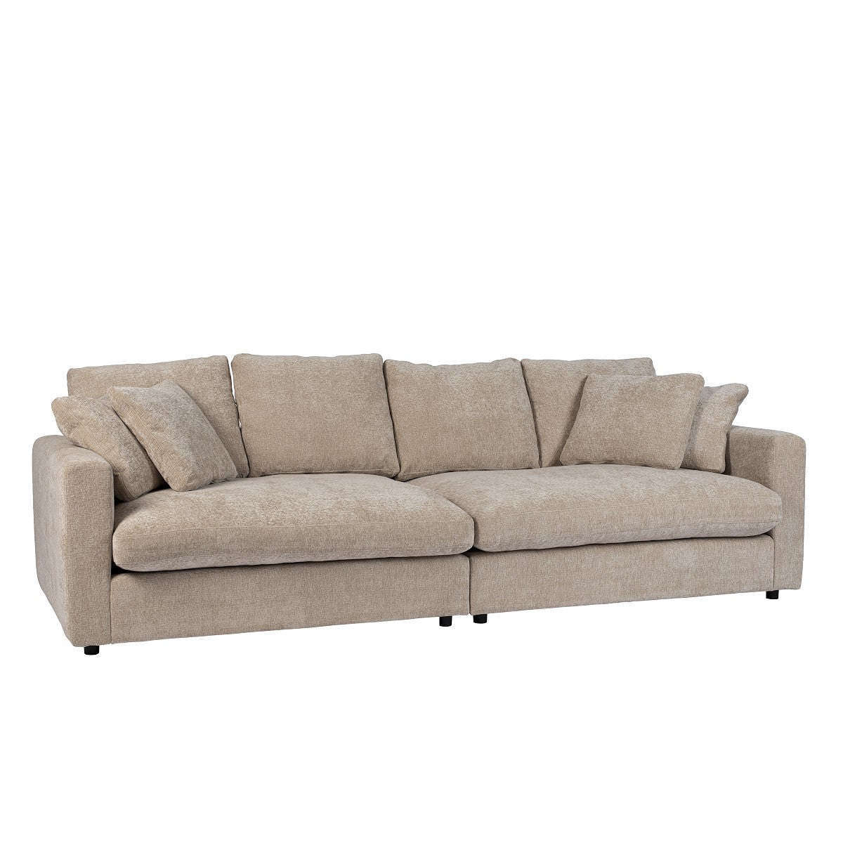 Zuiver bank sense 3-zits nature soft 113 x 266 x 85 cm