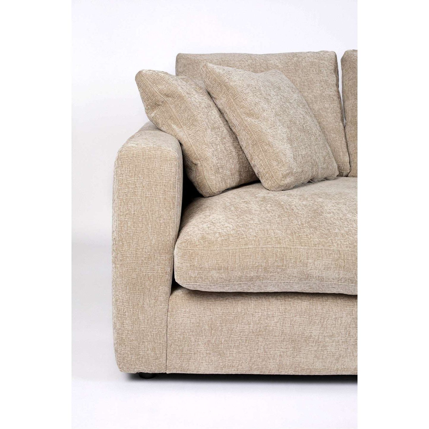 Zuiver bank sense 3-zits nature soft 113 x 266 x 85 cm