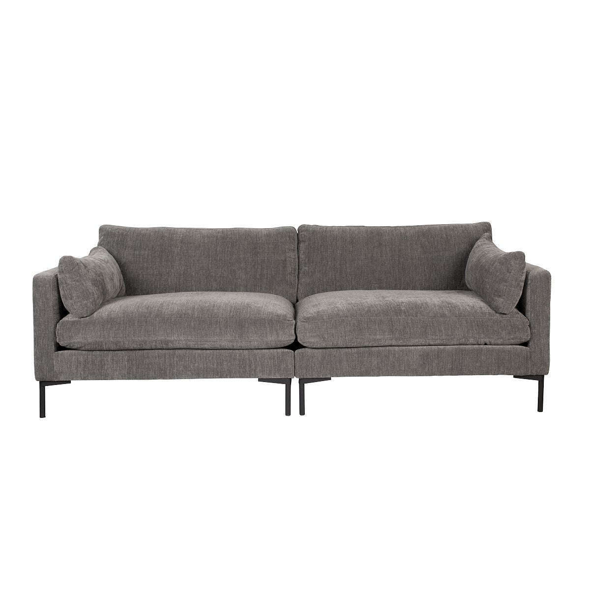 Zuiver bank summer 3-zits antraciet 101 x 230 x 82 cm