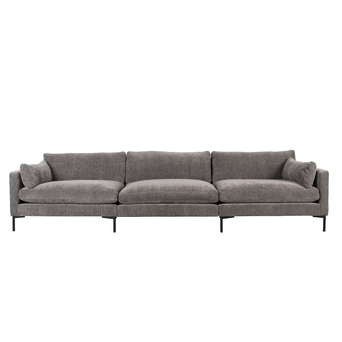 Zuiver bank summer 4,5-zits antraciet 101 x 335 x 82 cm