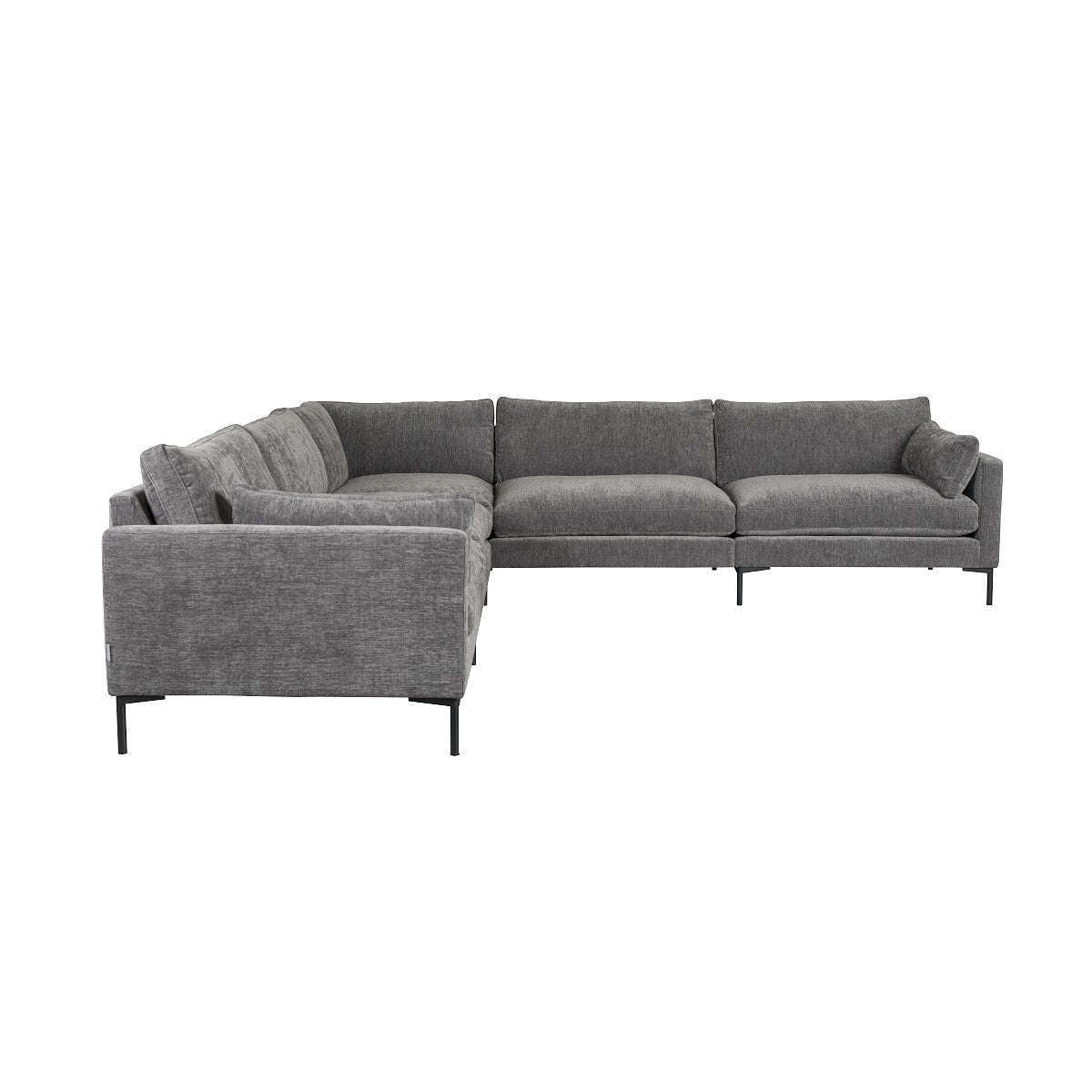Zuiver bank summer 7-zits antraciet 318 x 318 x 82 cm