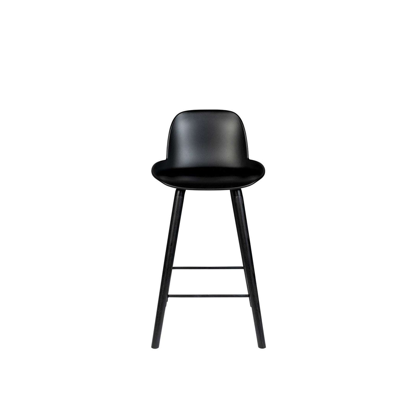 Zuiver barstoel albert kuip all zwart 47,5 x 44 x 88,5 cm