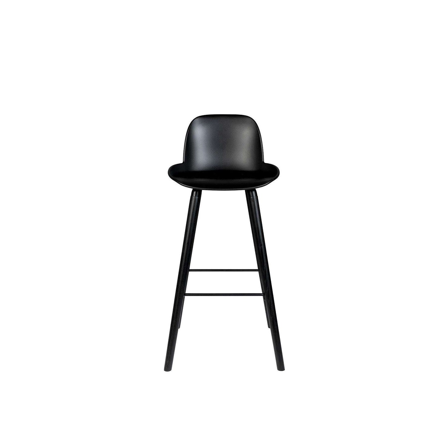 Zuiver barstoel albert kuip all zwart 47,5 x 47 x 98,5 cm