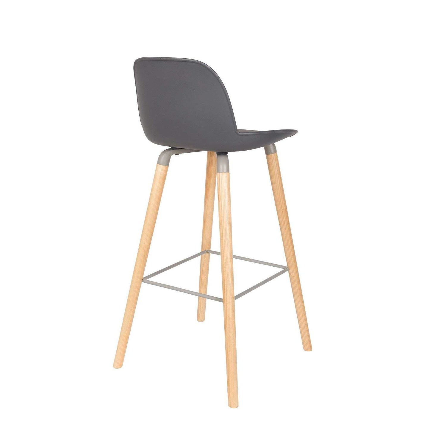 Zuiver barstoel albert kuip donker grijs 47,5 x 47 x 98,5 cm