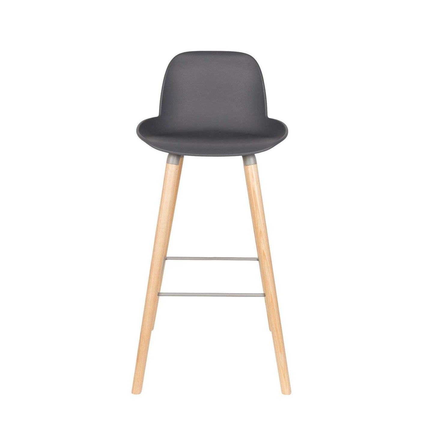 Zuiver barstoel albert kuip donker grijs 47,5 x 47 x 98,5 cm