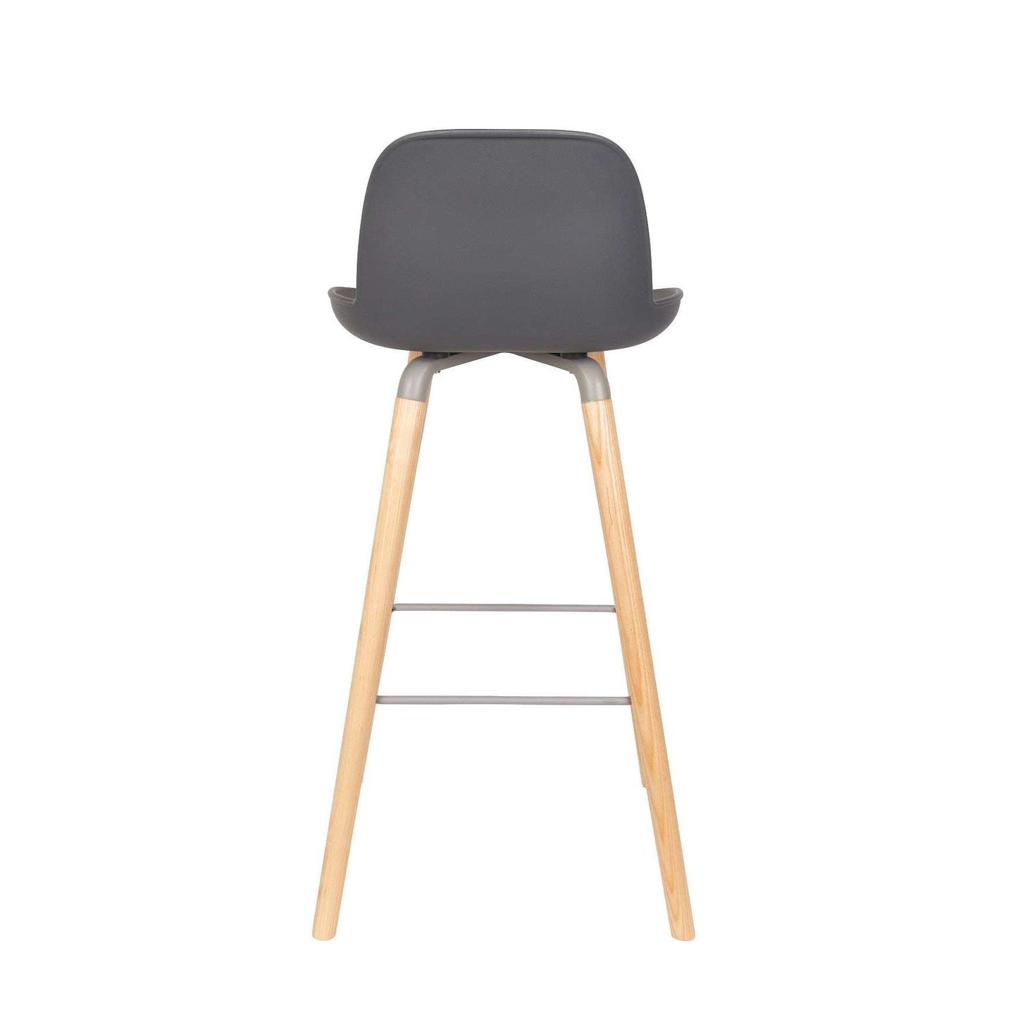 Zuiver barstoel albert kuip donker grijs 47,5 x 47 x 98,5 cm