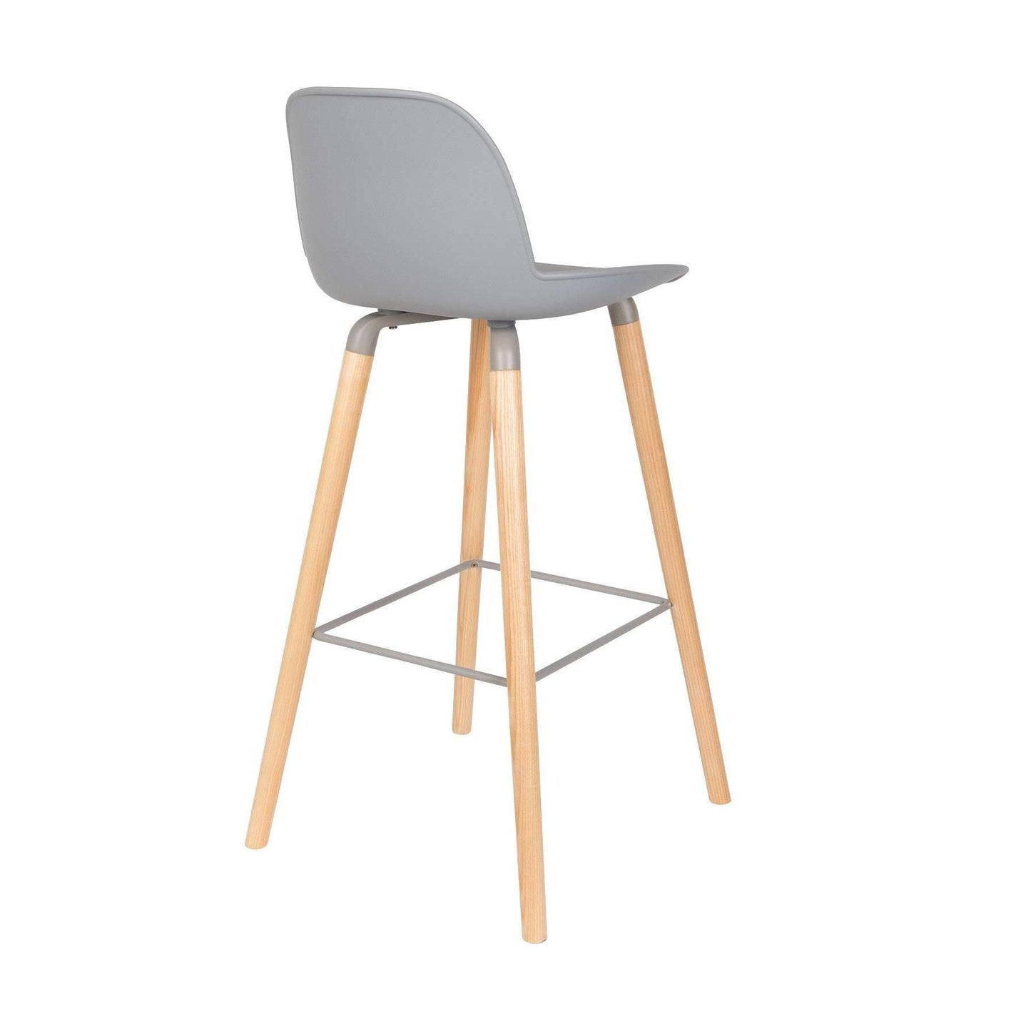 Zuiver barstoel albert kuip licht grijs 47,5 x 47 x 98,5 cm