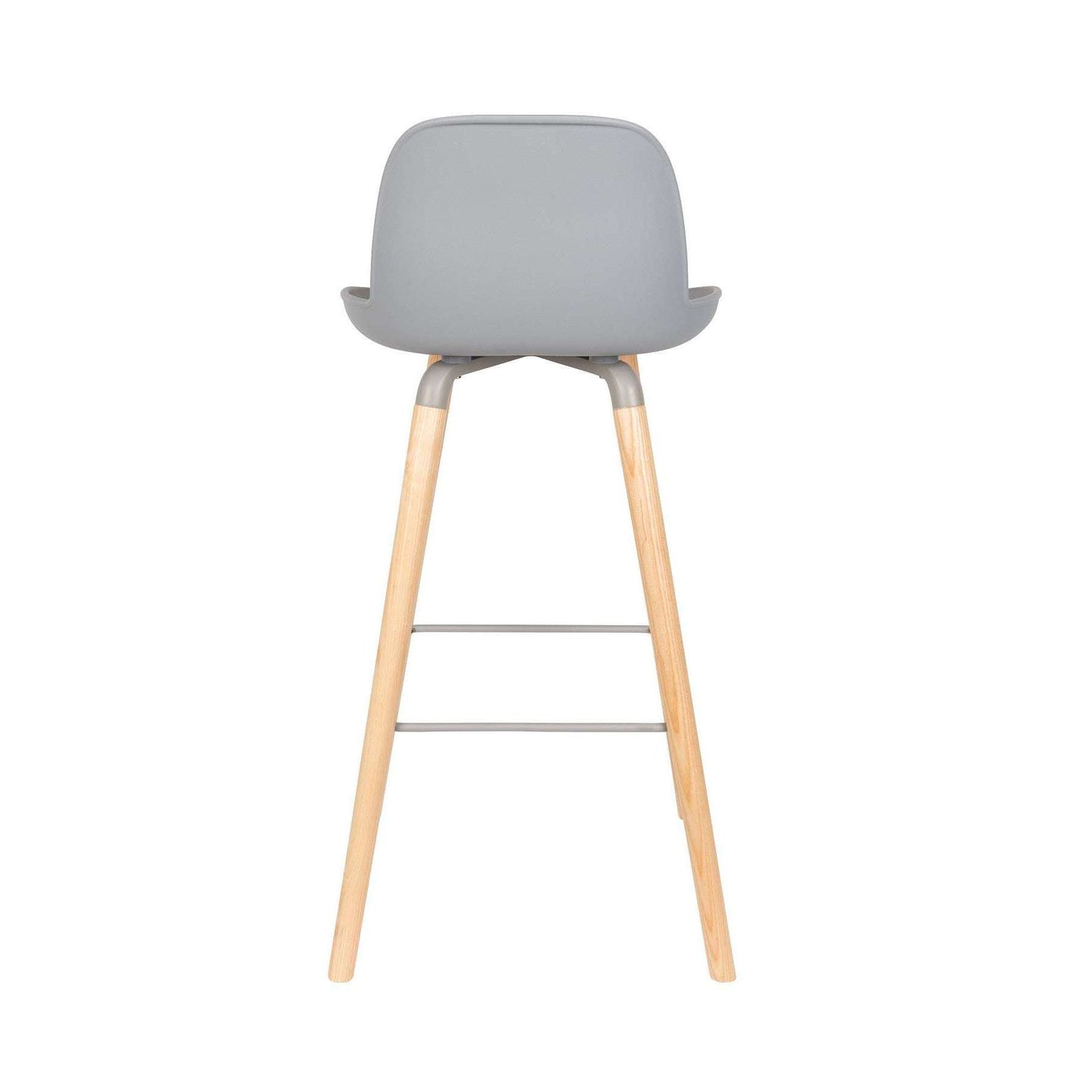 Zuiver barstoel albert kuip licht grijs 47,5 x 47 x 98,5 cm