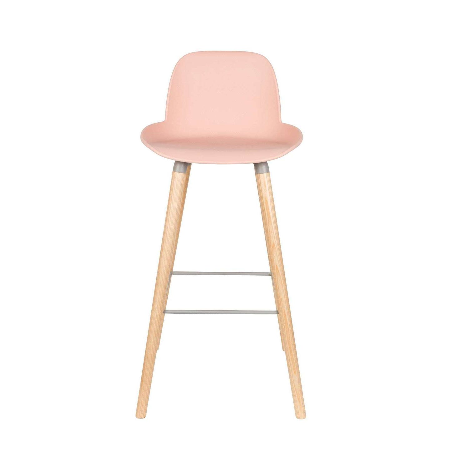 Zuiver Albert Kuip barstoel hoog oud roze