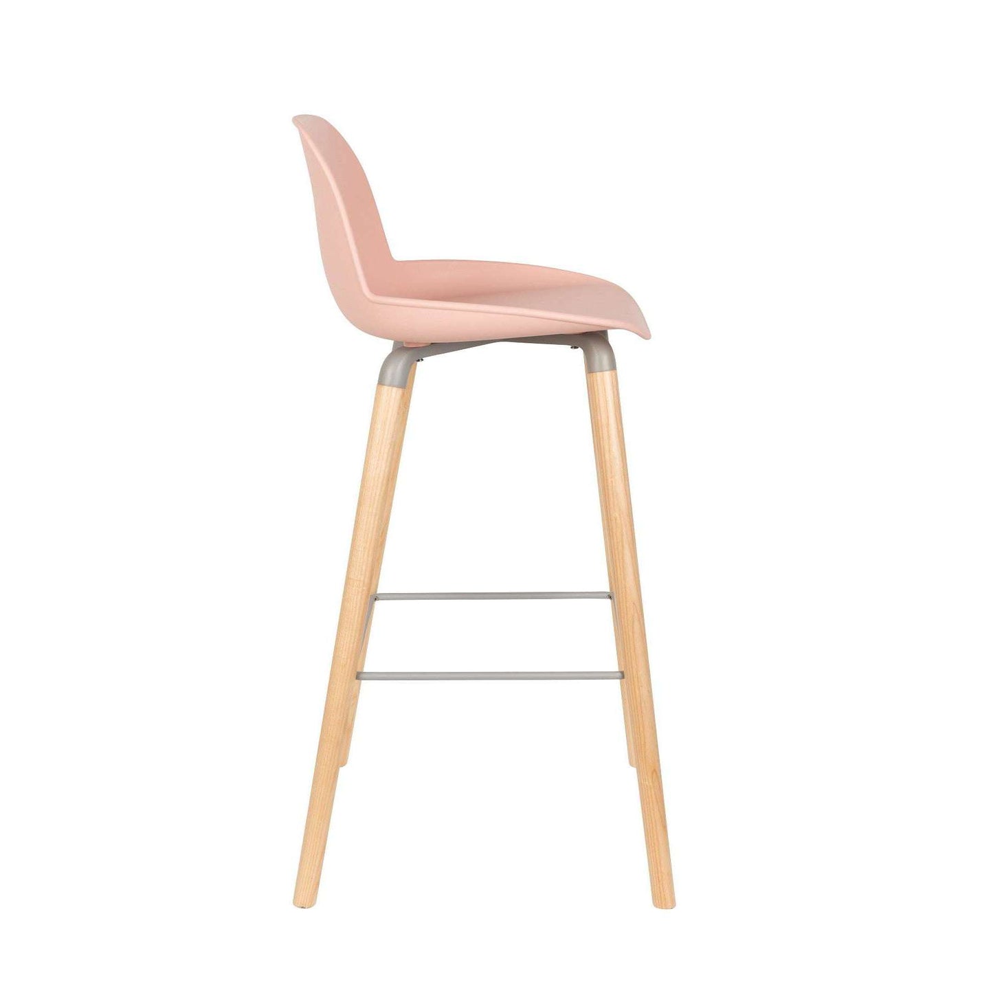Zuiver Albert Kuip barstoel hoog oud roze