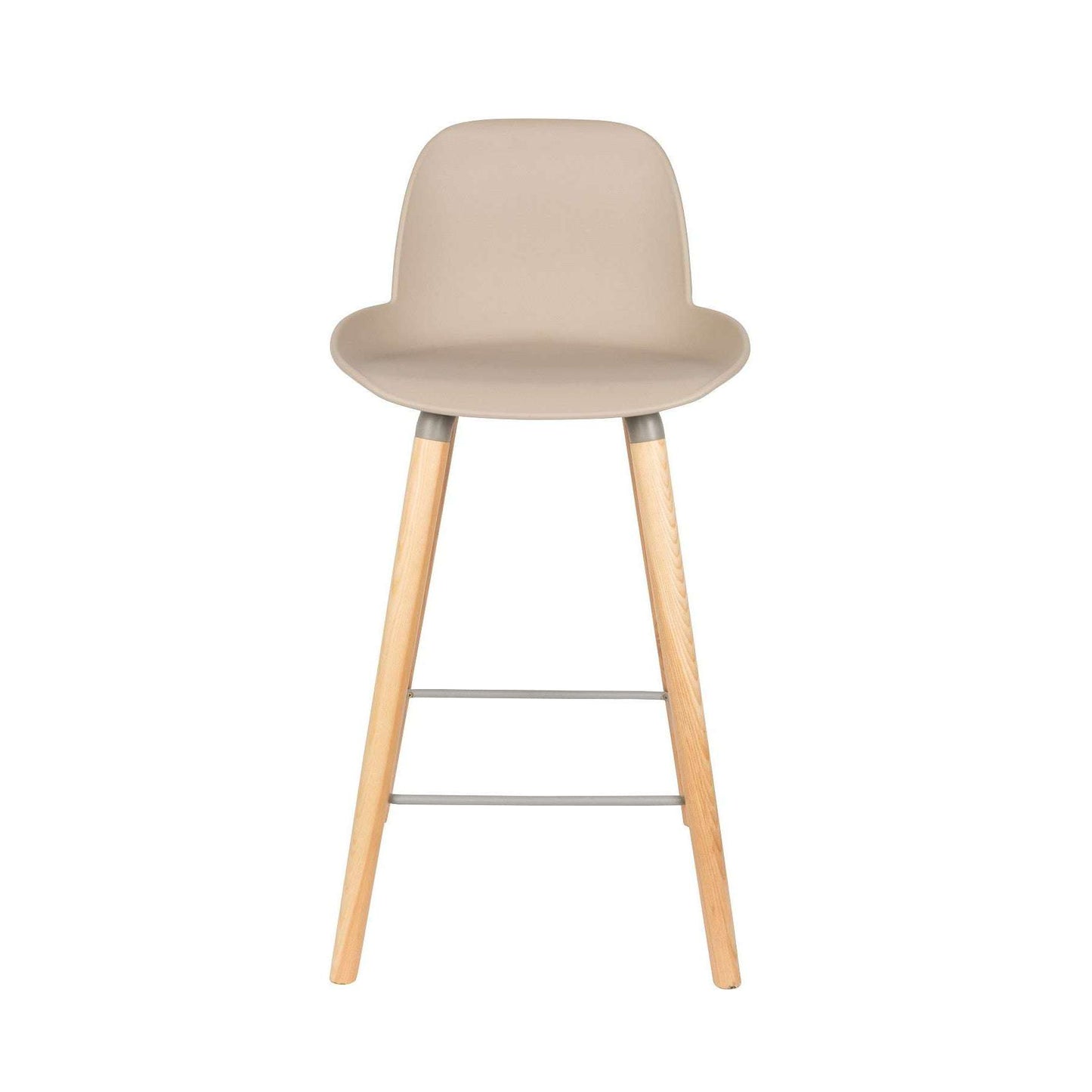 Zuiver barstoel albert kuip taupe 47,5 x 45 x 89 cm