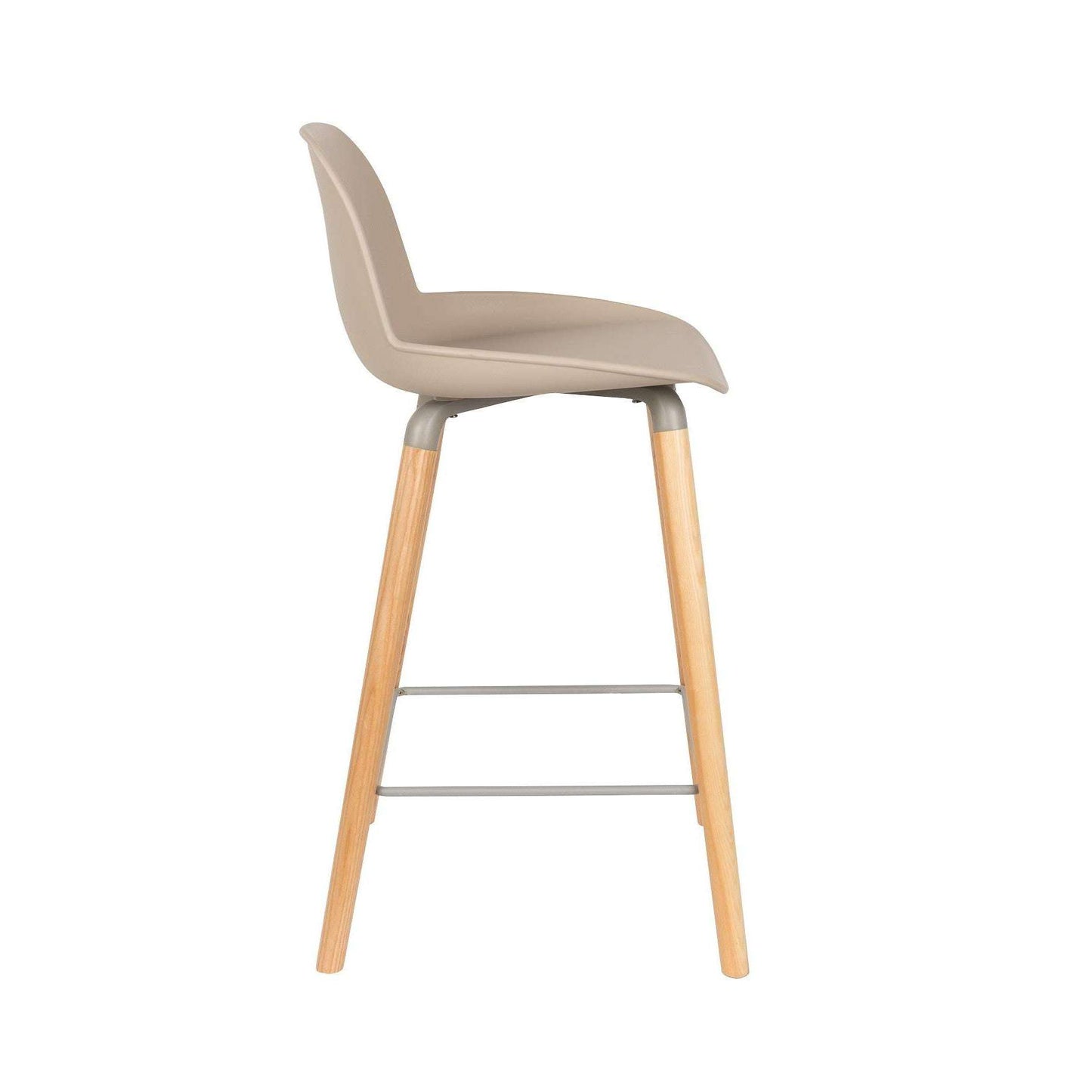 Zuiver barstoel albert kuip taupe 47,5 x 45 x 89 cm