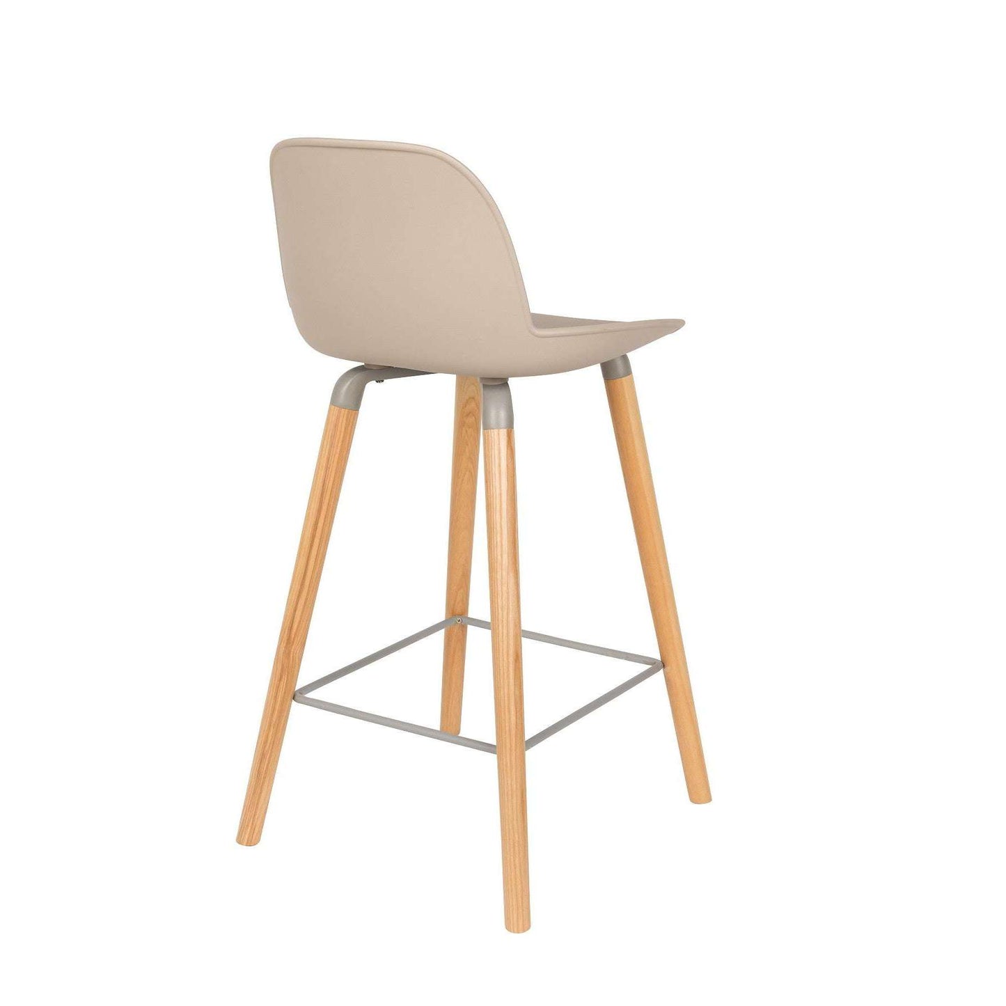 Zuiver barstoel albert kuip taupe 47,5 x 45 x 89 cm