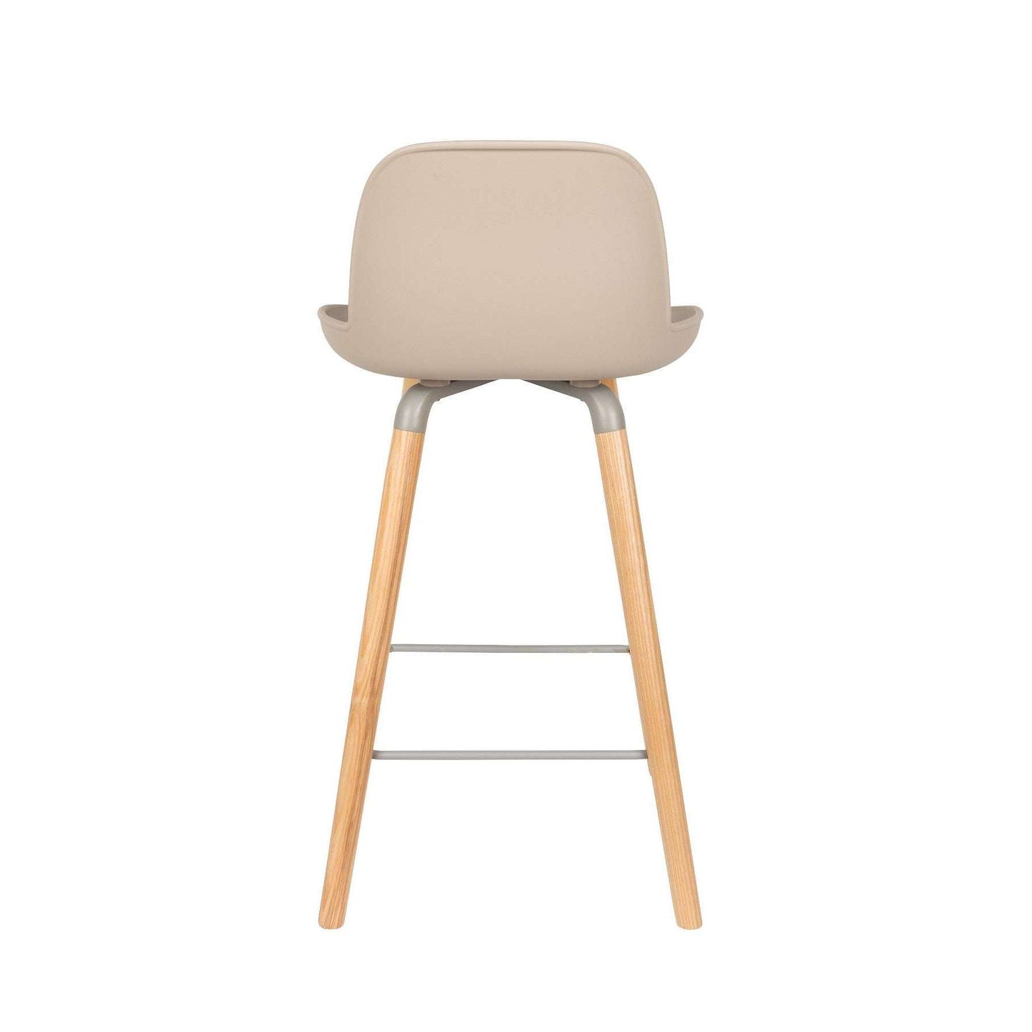 Zuiver barstoel albert kuip taupe 47,5 x 45 x 89 cm