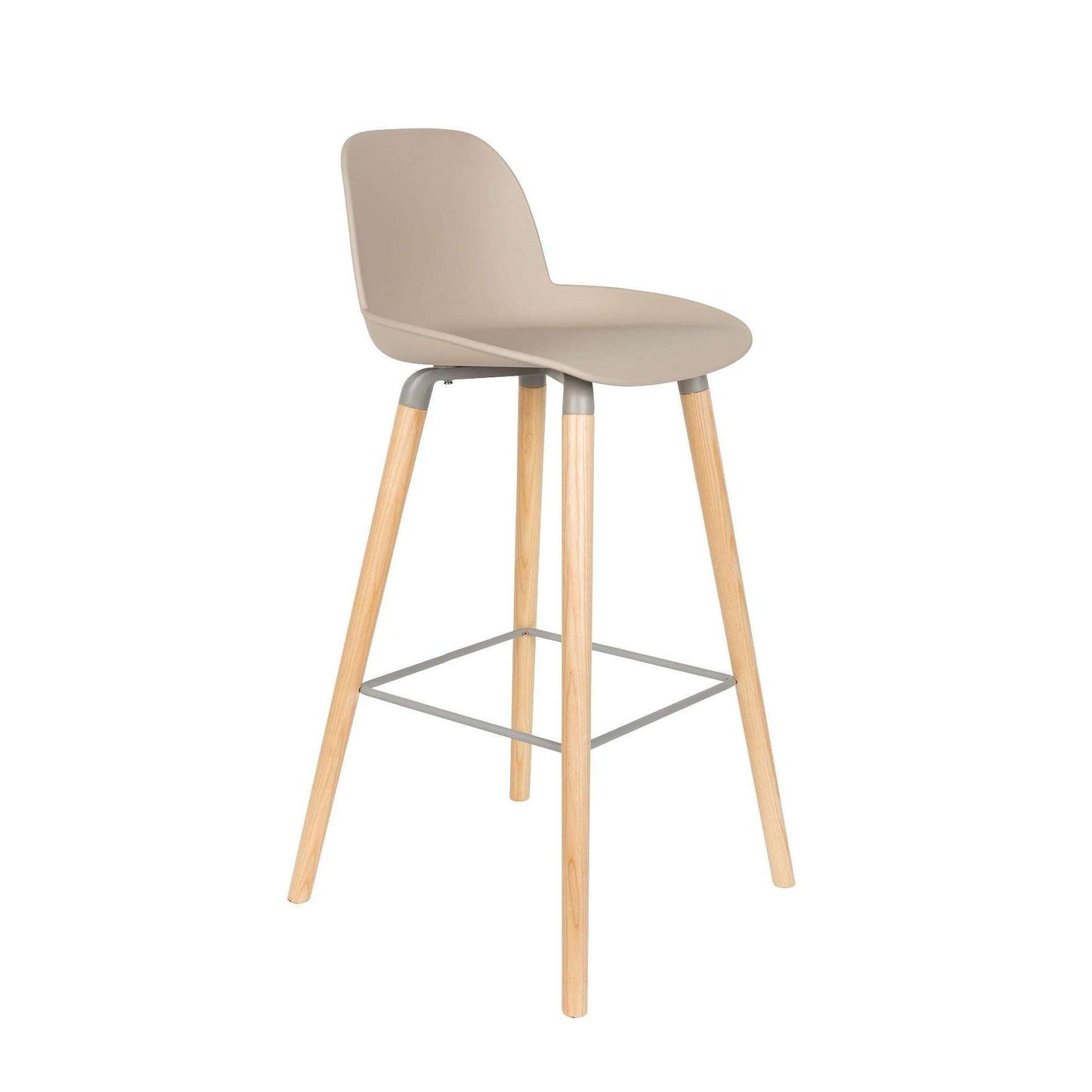 Zuiver Albert Kuip barstoel hoog taupe