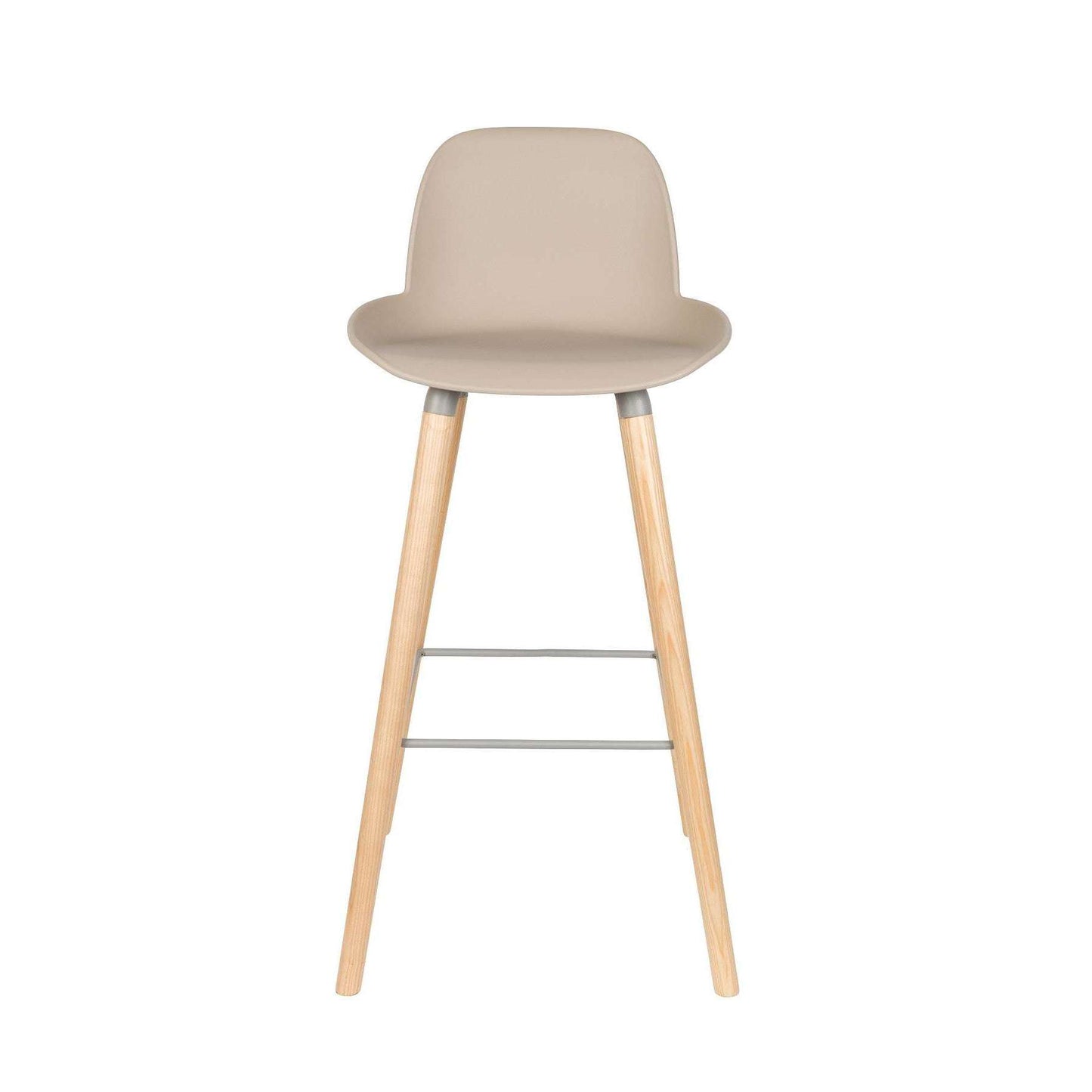 Zuiver Albert Kuip barstoel hoog taupe